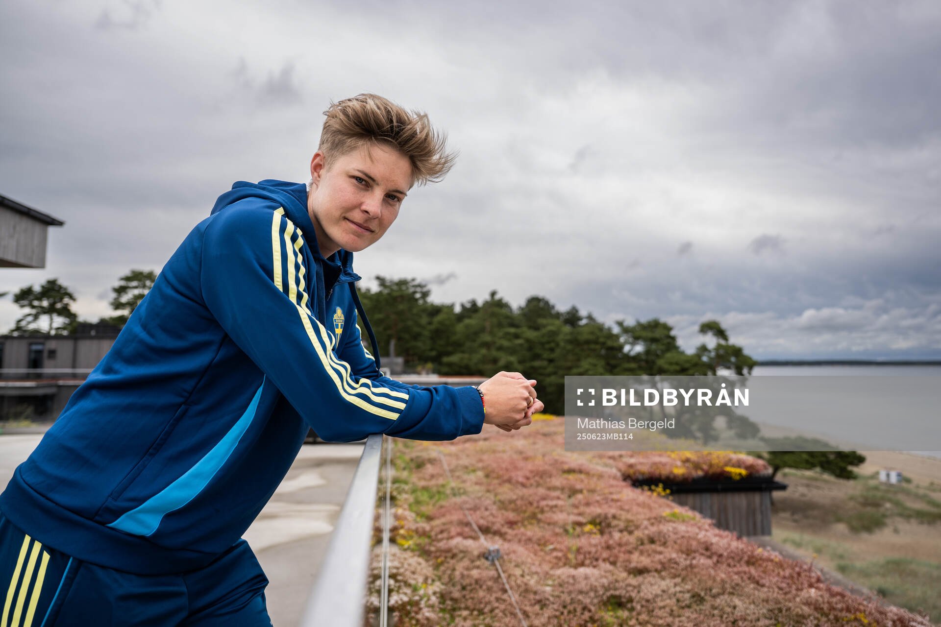 Lina Hurtig of the Swedish women’s national football team