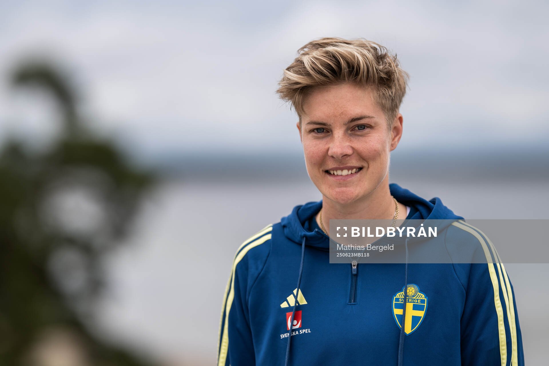 Lina Hurtig of the Swedish women’s national football team