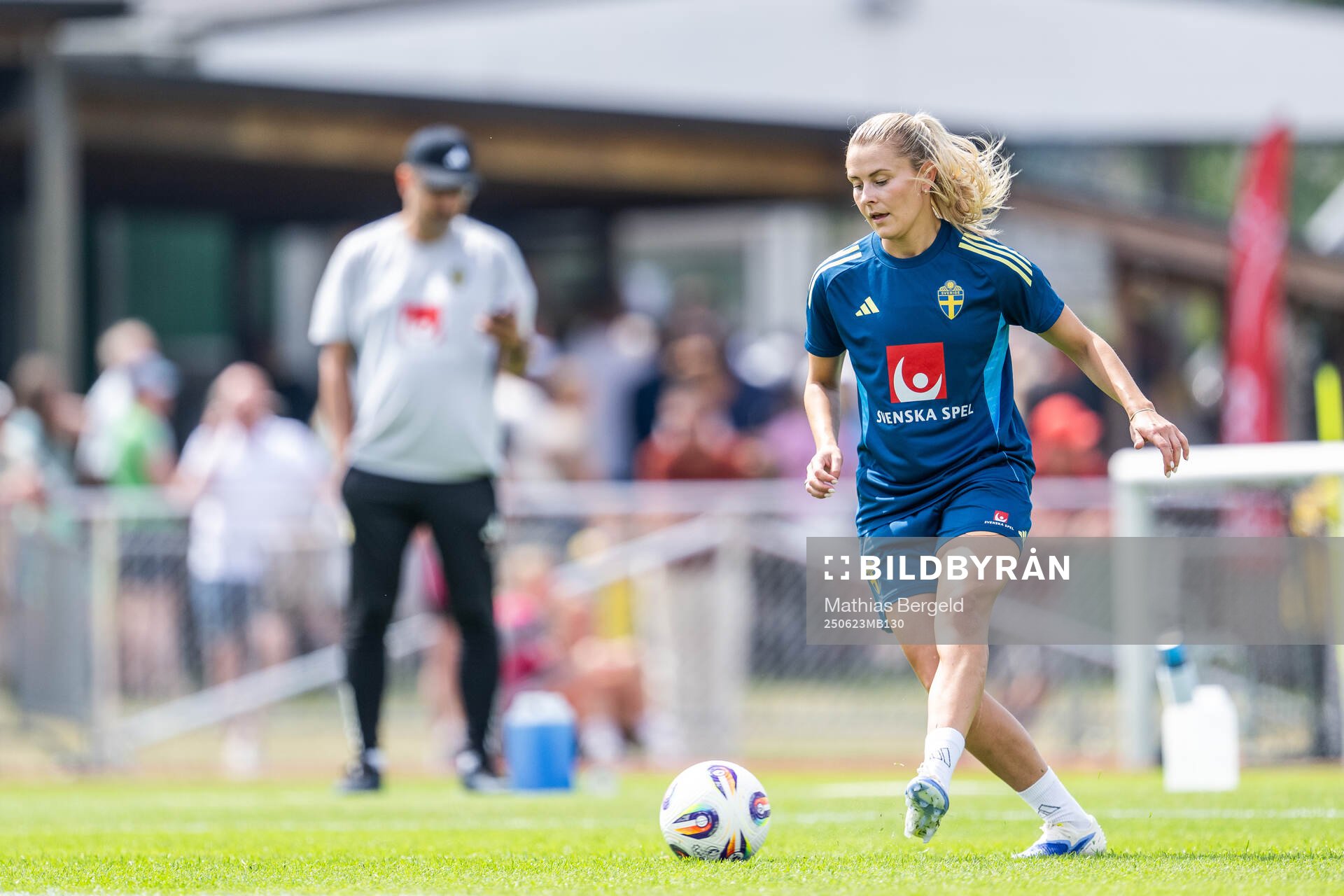 Amanda Nildén of the Swedish women’s national football