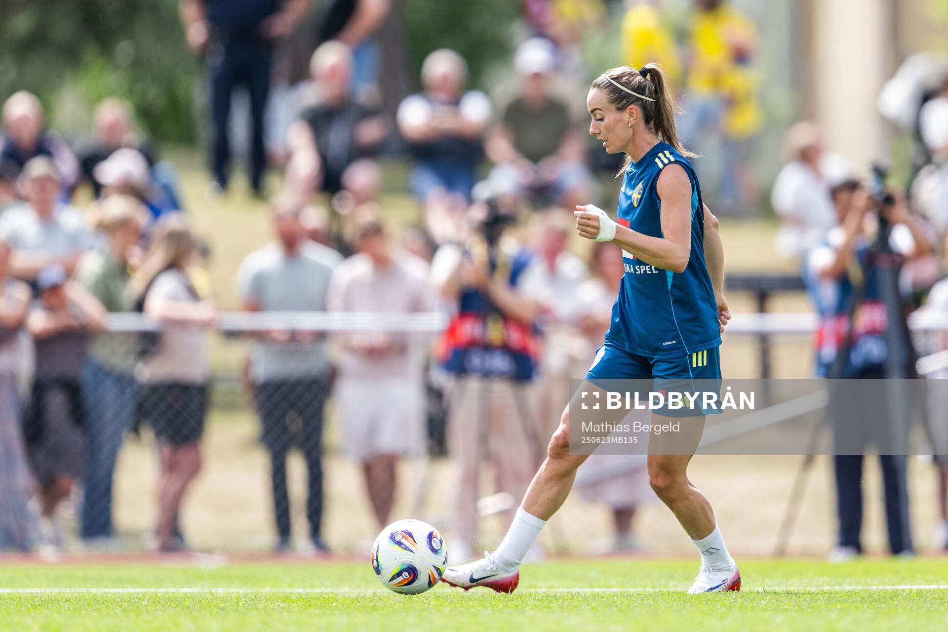 Kosovare Asllani of the Swedish women’s national football