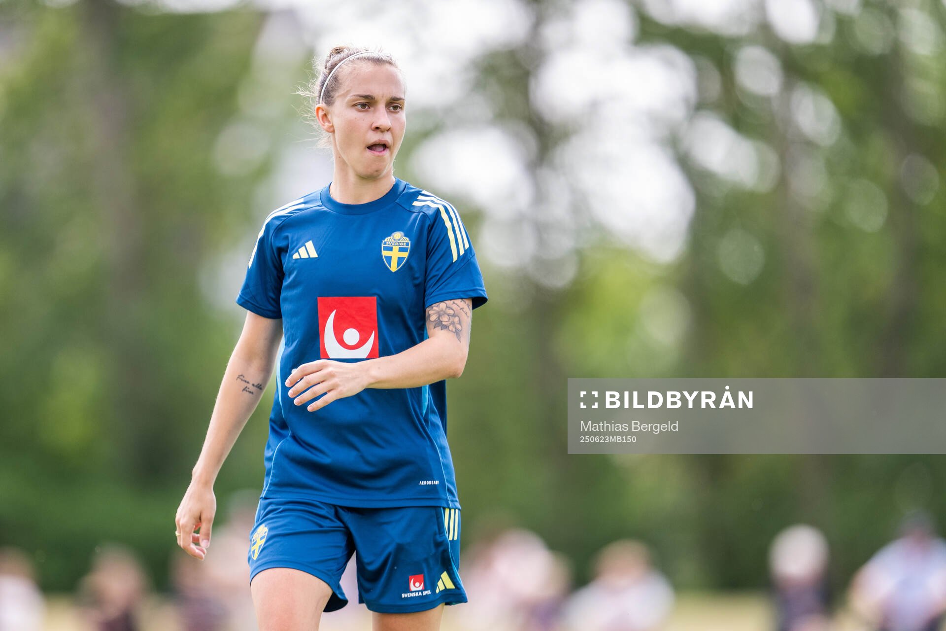 Julia Zigiotti Olme of the Swedish women’s national