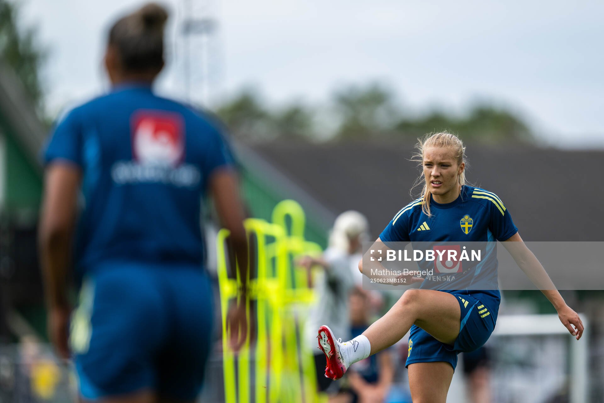 Smilla Holmberg of the Swedish women’s national football