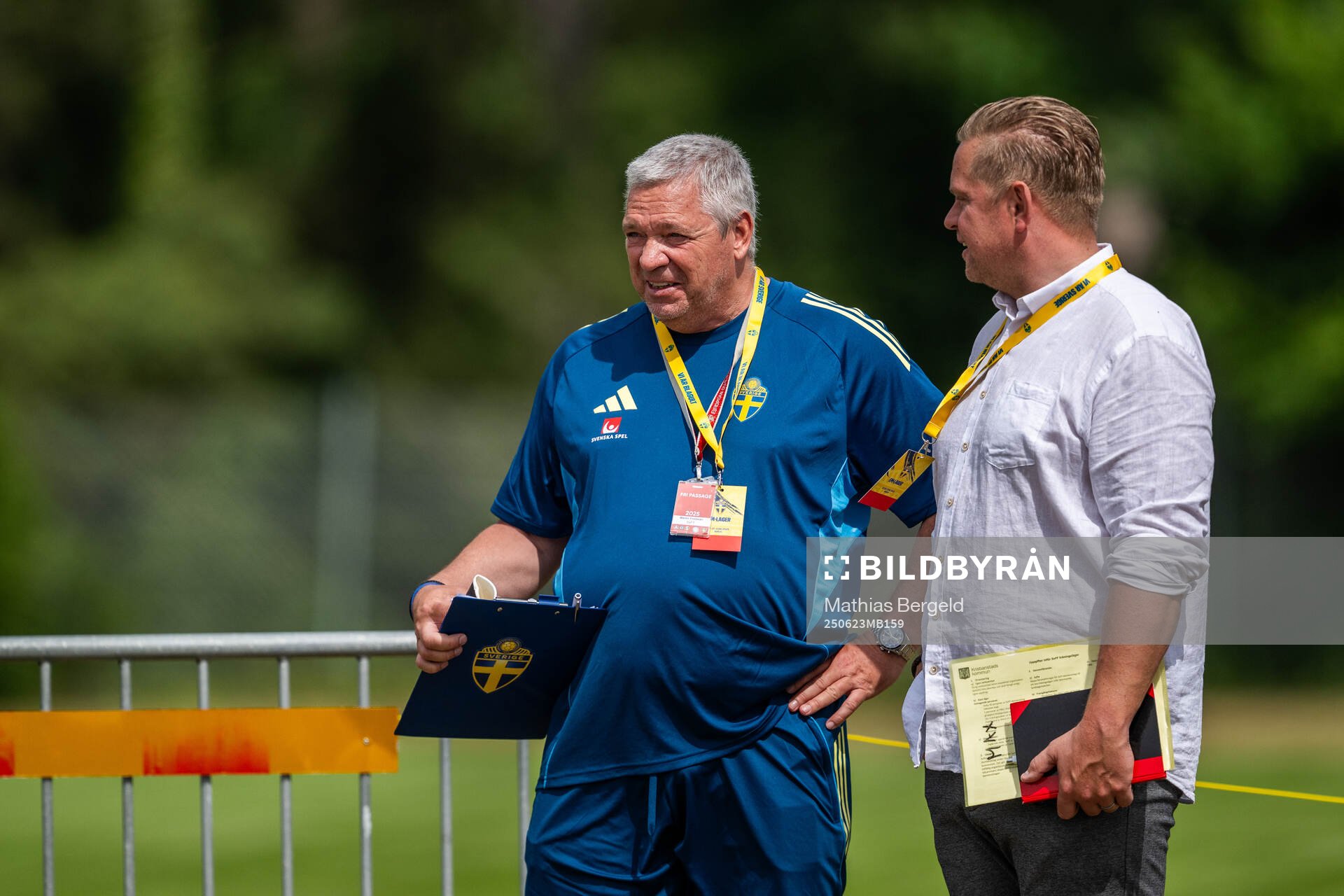 Martin Fredman, Head of security at the Swedish Football