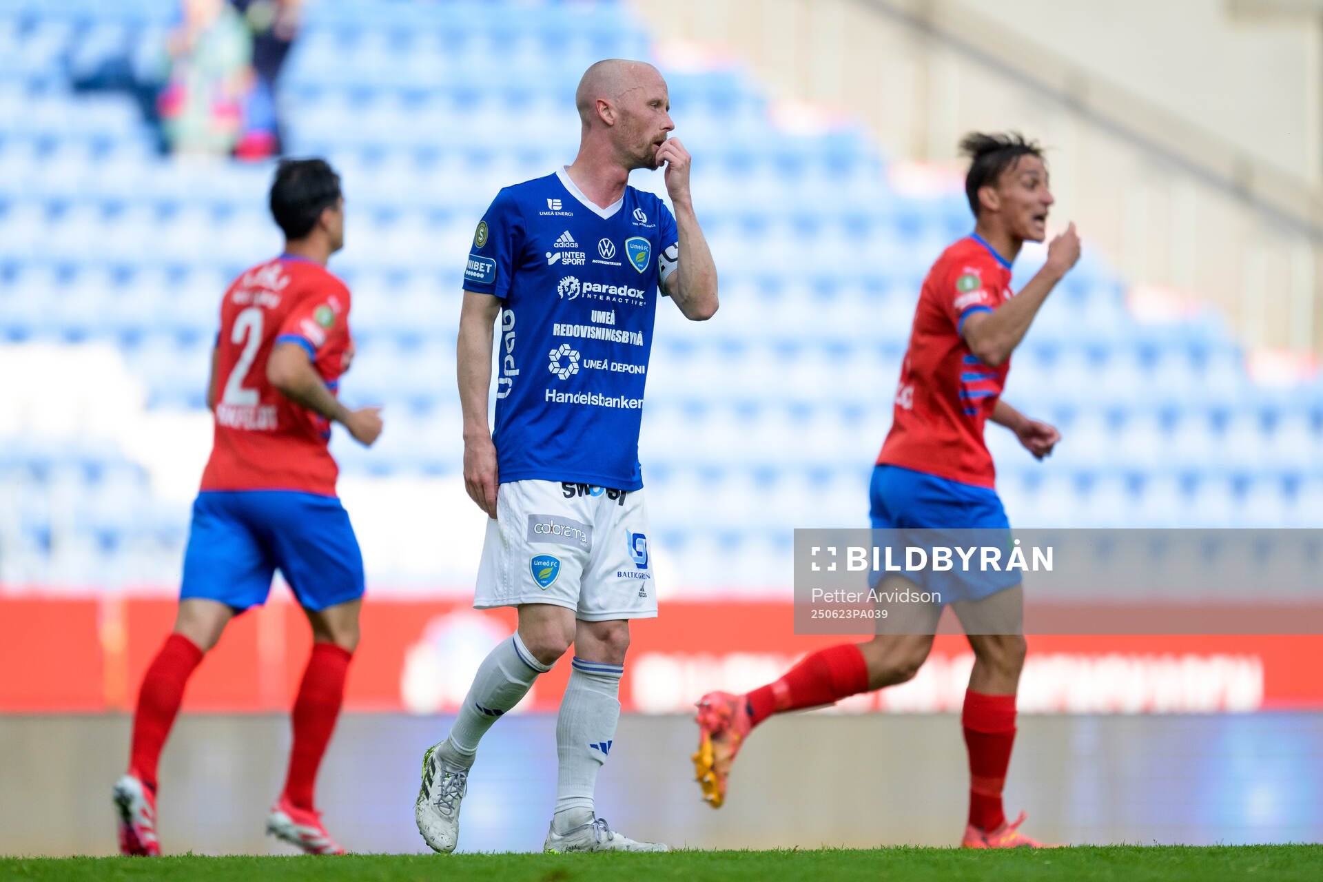 Umeå FCs Stefan Lindmark deppar