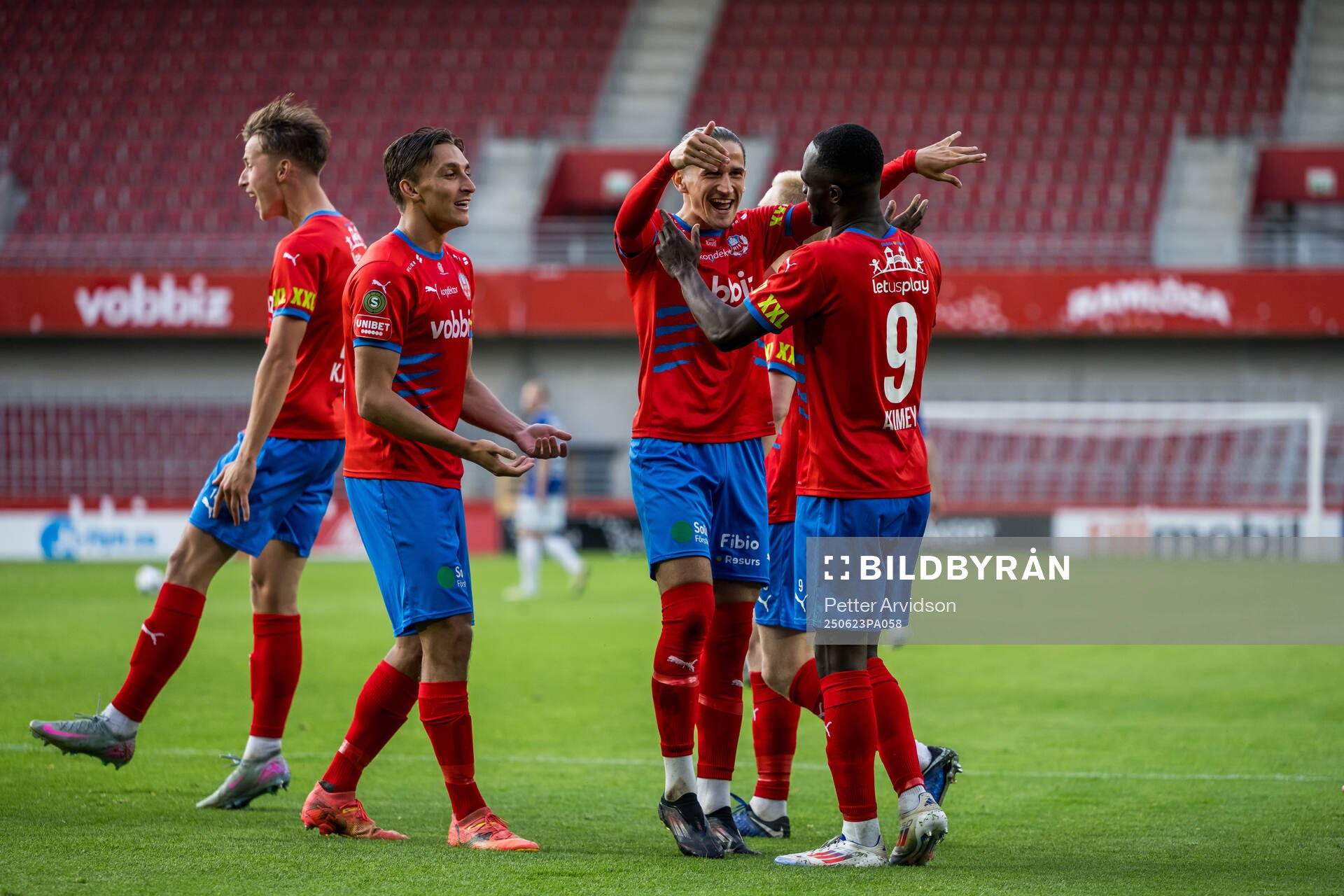 Helsingborgs Wilhelm Nilsson , Ervin Gigovic, Adam Akimey