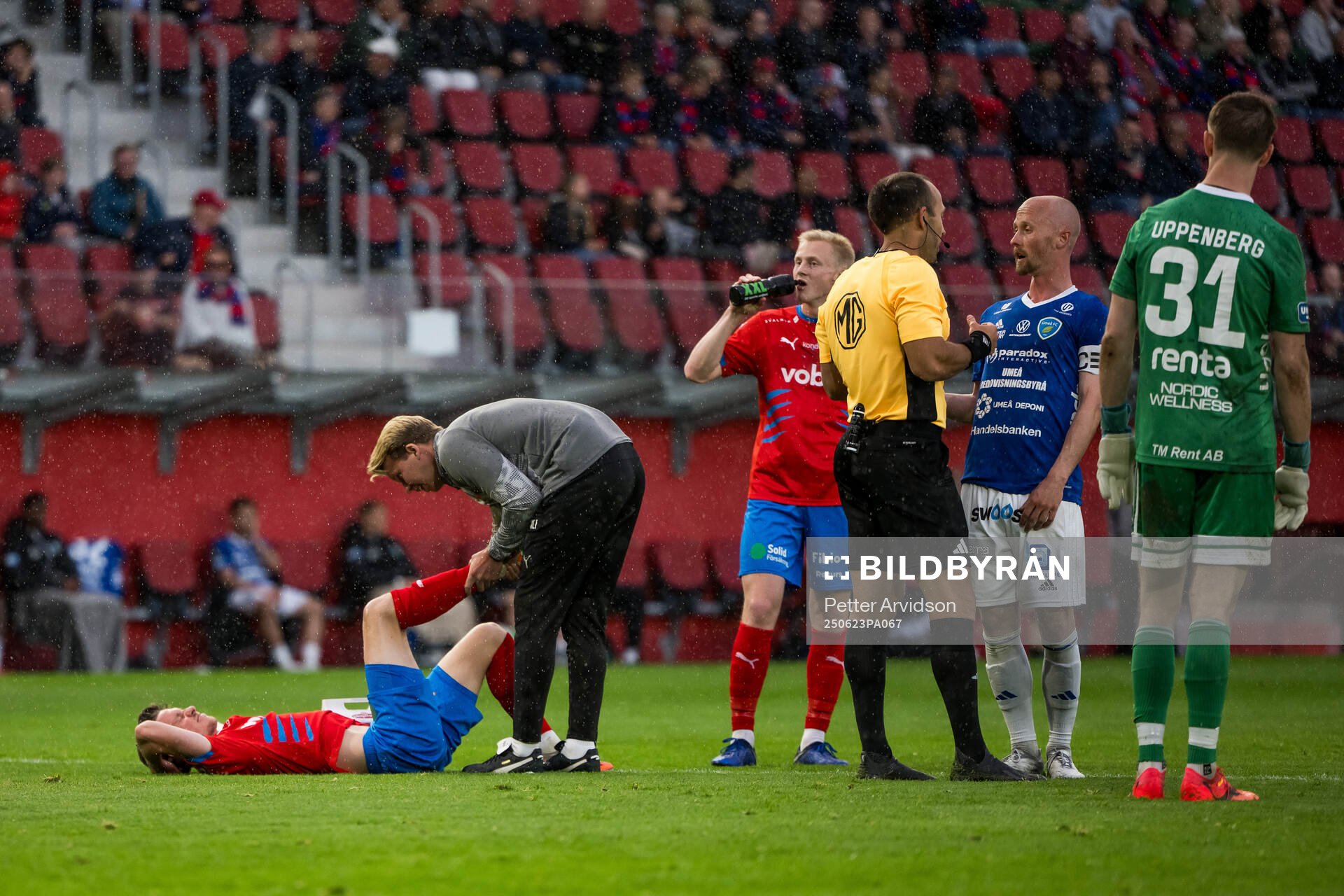 Helsingborgs Max Svensson får vård