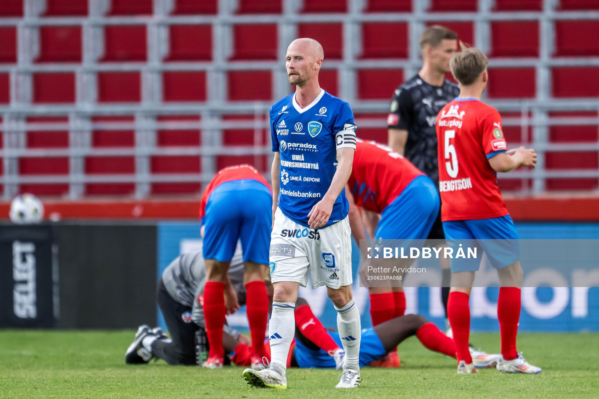 Umeå FCs Stefan Lindmark deppar