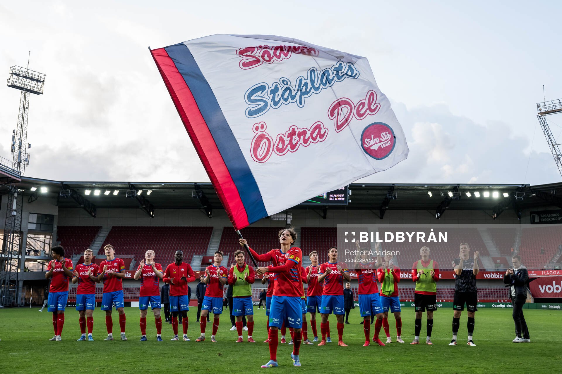 Helsingborgs Lucas Landgren Persson jublar