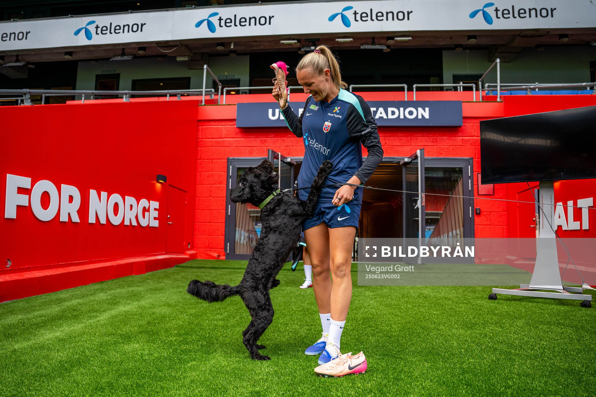 Frida Maanum of the Norwegian women's national football