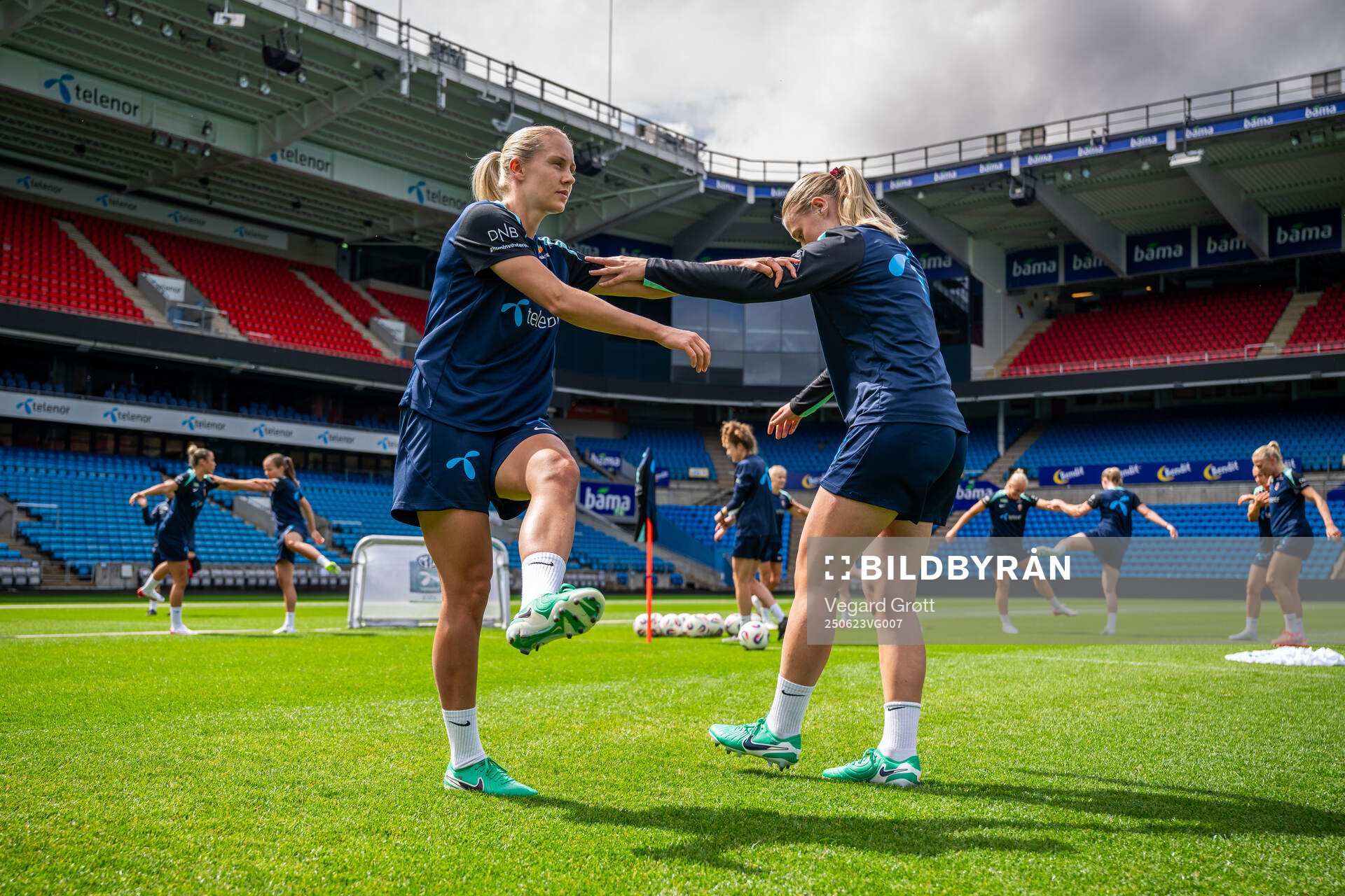 Lisa Naalsund of the Norwegian women's national football