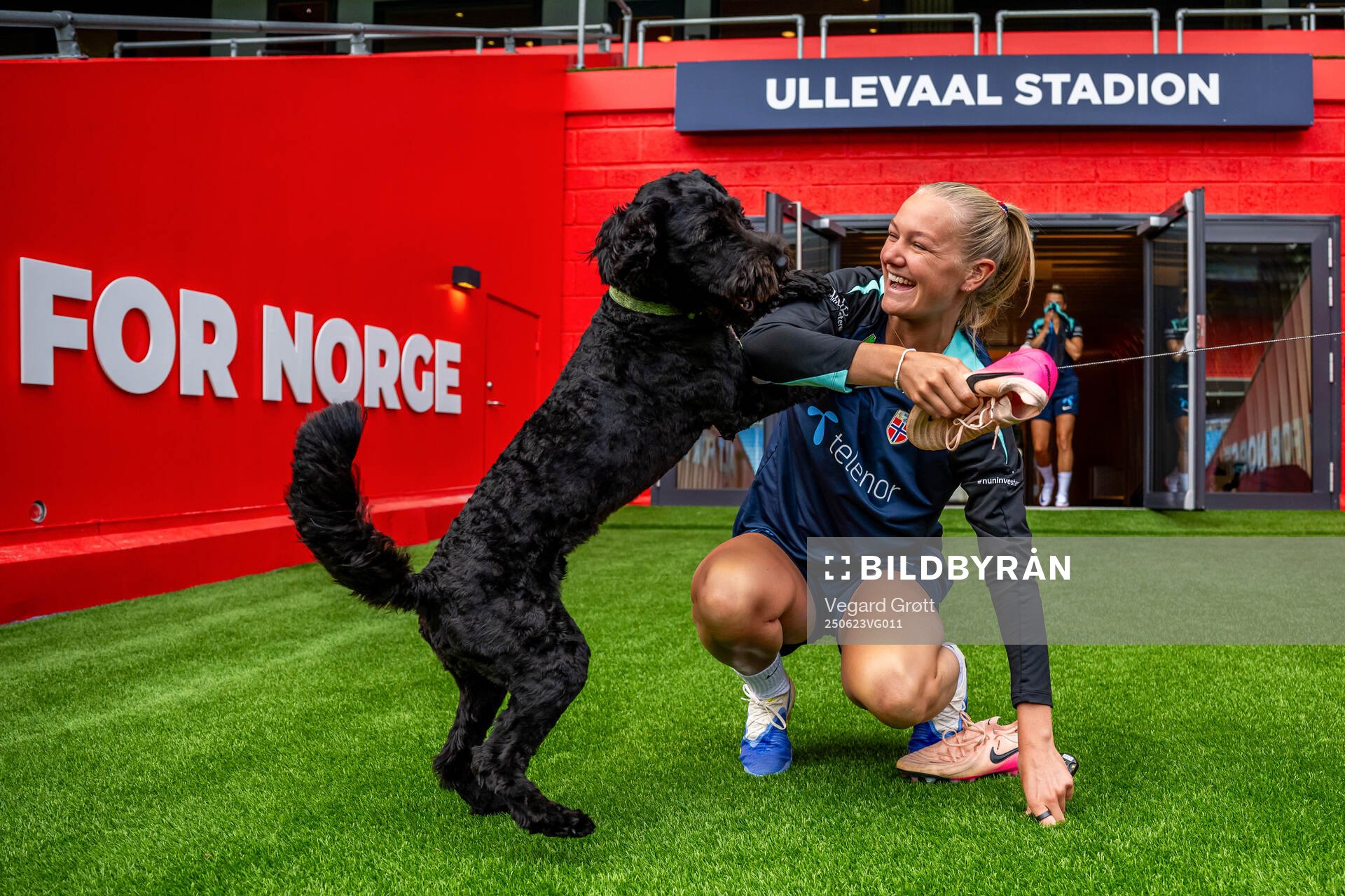 Frida Maanum of the Norwegian women's national football