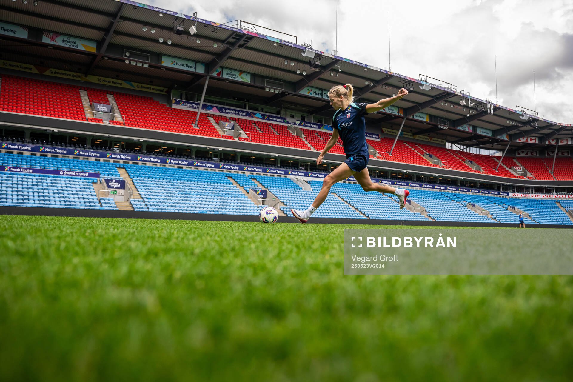 Ada Hegerberg of the Norwegian women's national football