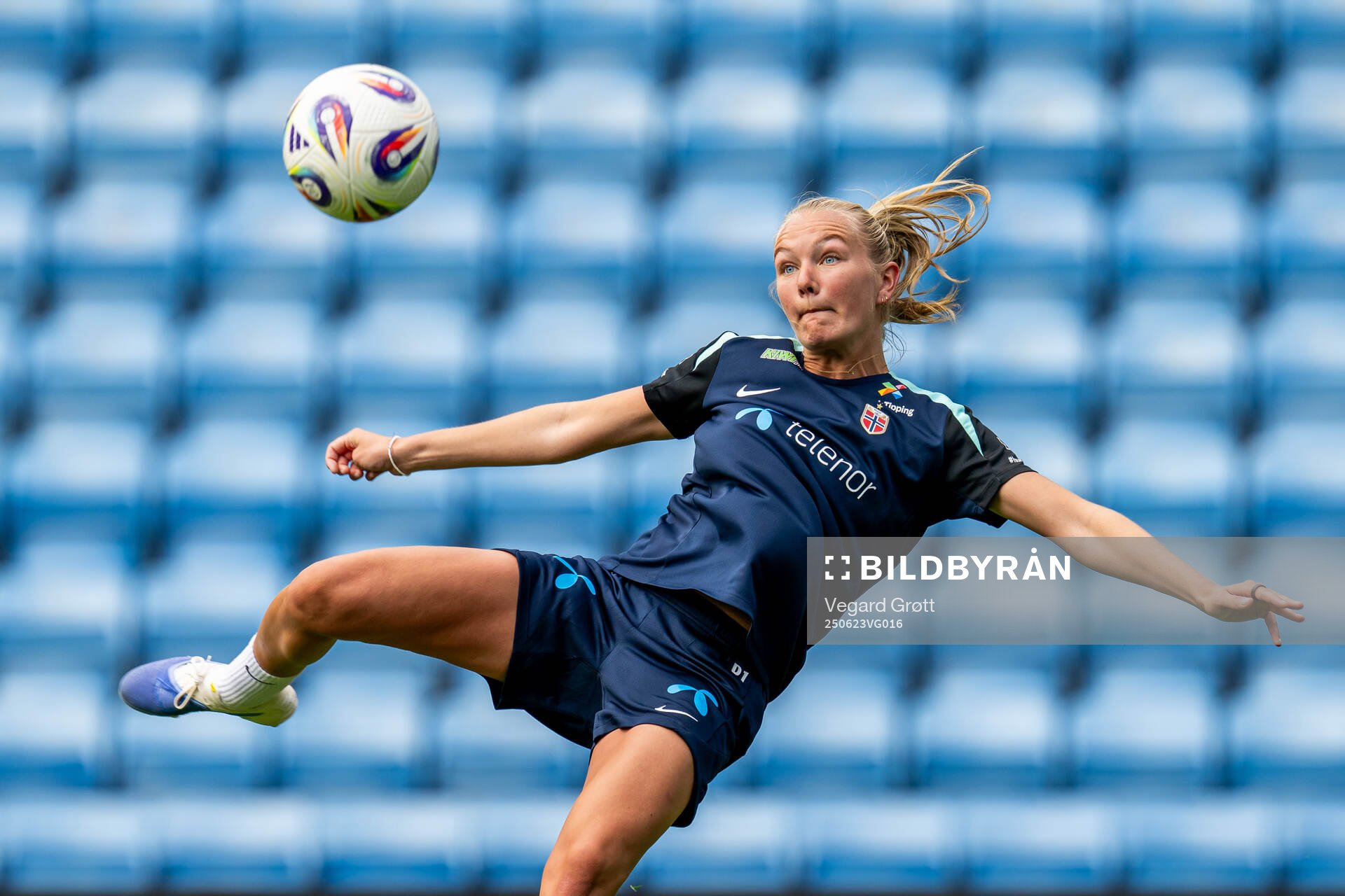 Frida Maanum of the Norwegian women's national football team