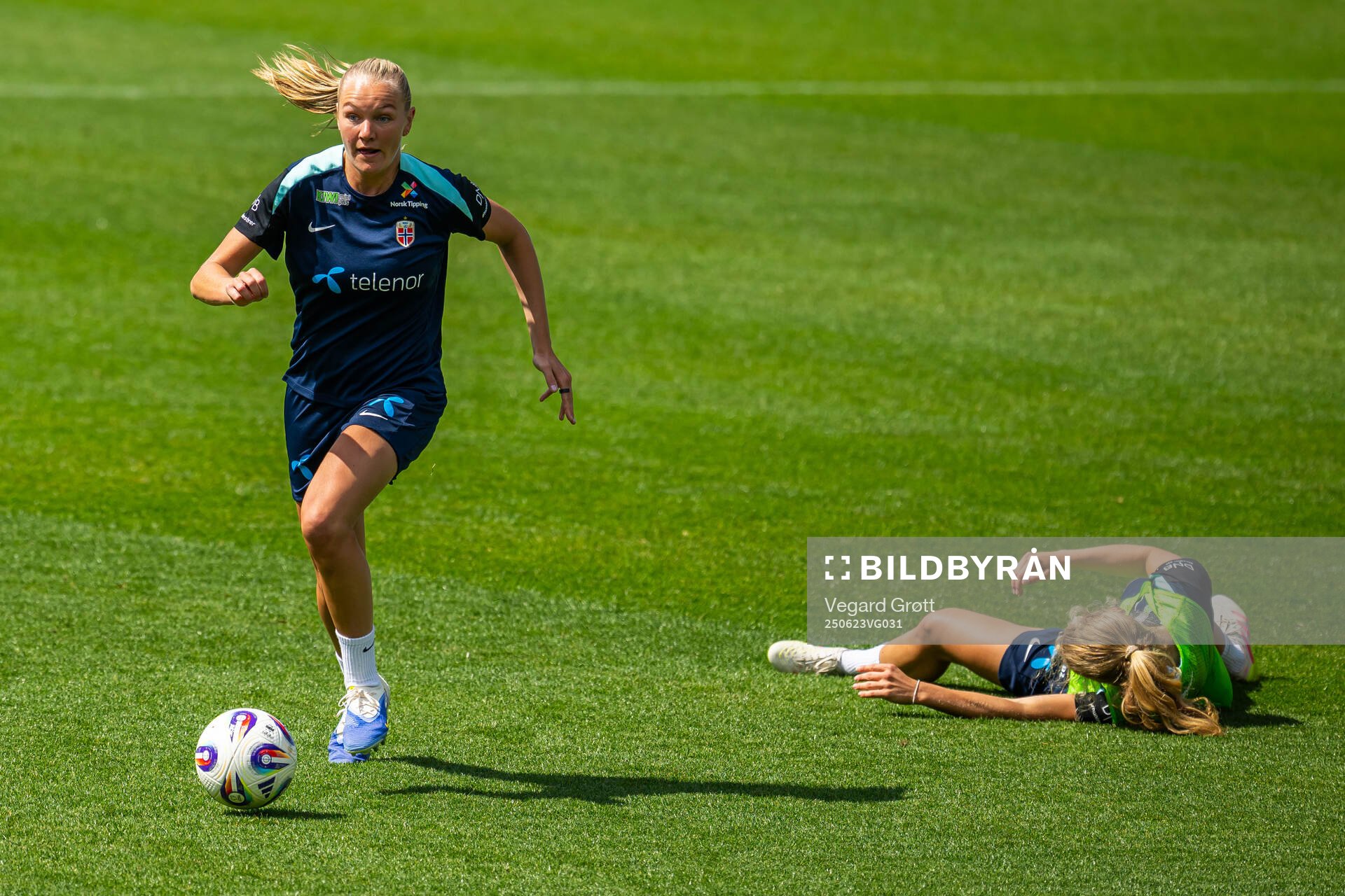 Frida Maanum of the Norwegian women's national football team