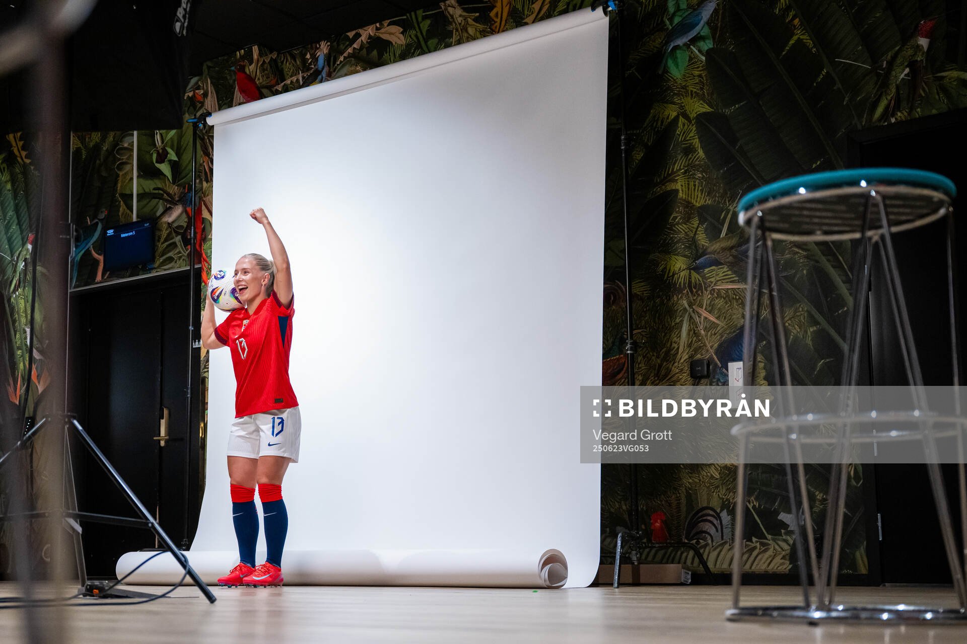 Thea Bjelde of the Norwegian women’s national football