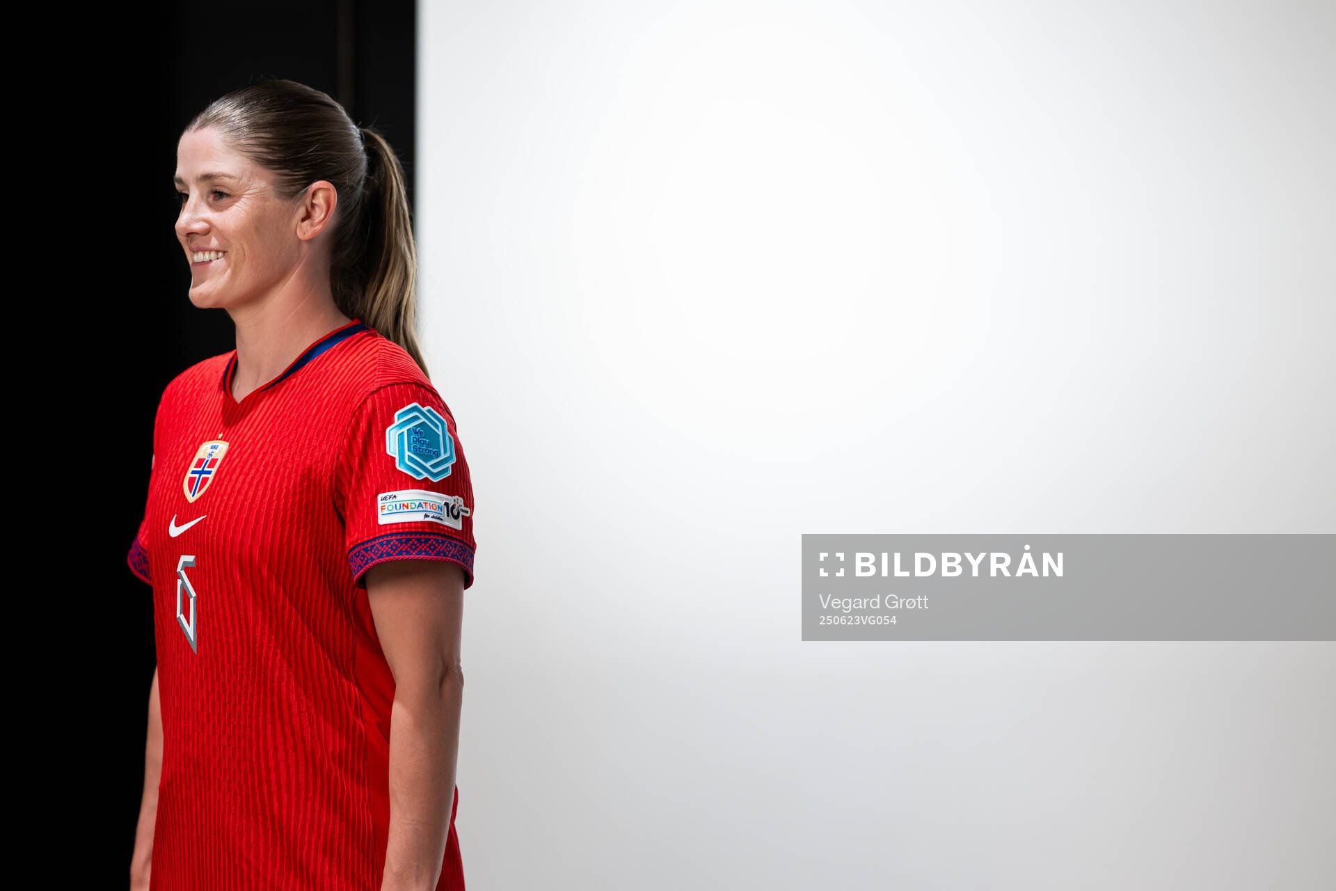 Maren Mjelde of the Norwegian women’s national football