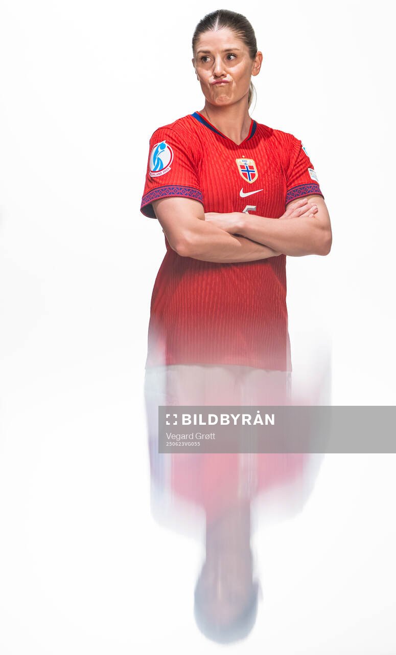 Maren Mjelde of the Norwegian women’s national football