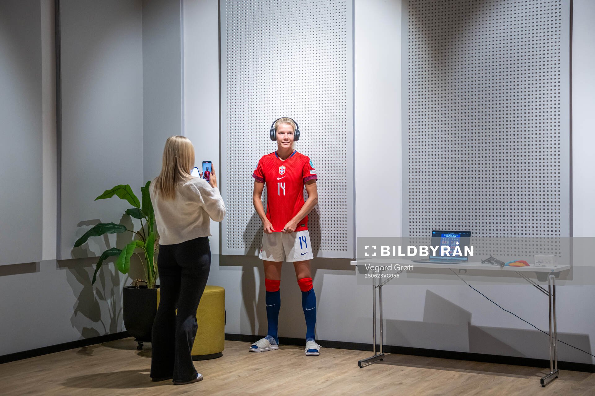 Ada Hegerberg of the Norwegian women’s national football