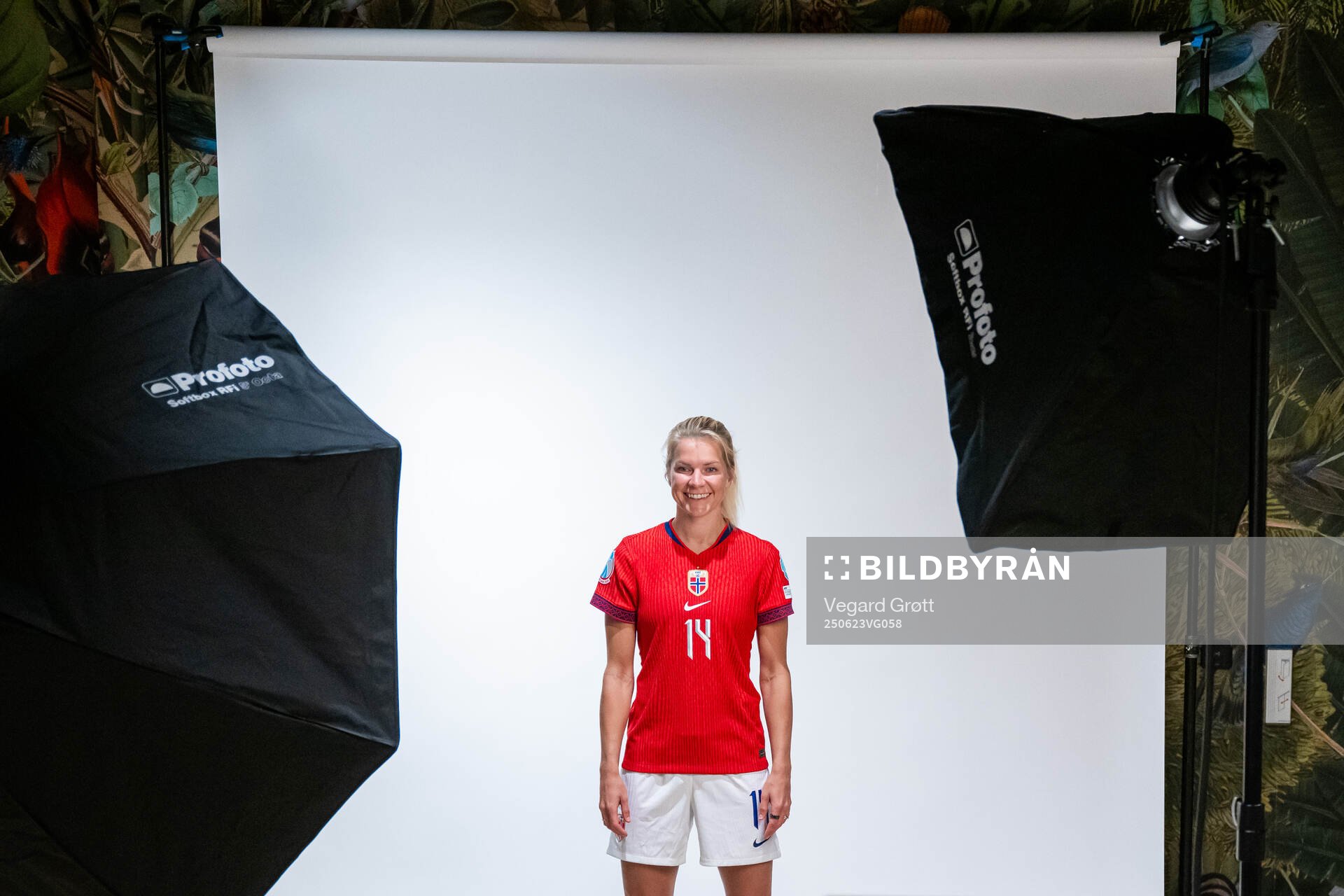 Ada Hegerberg of the Norwegian women’s national football