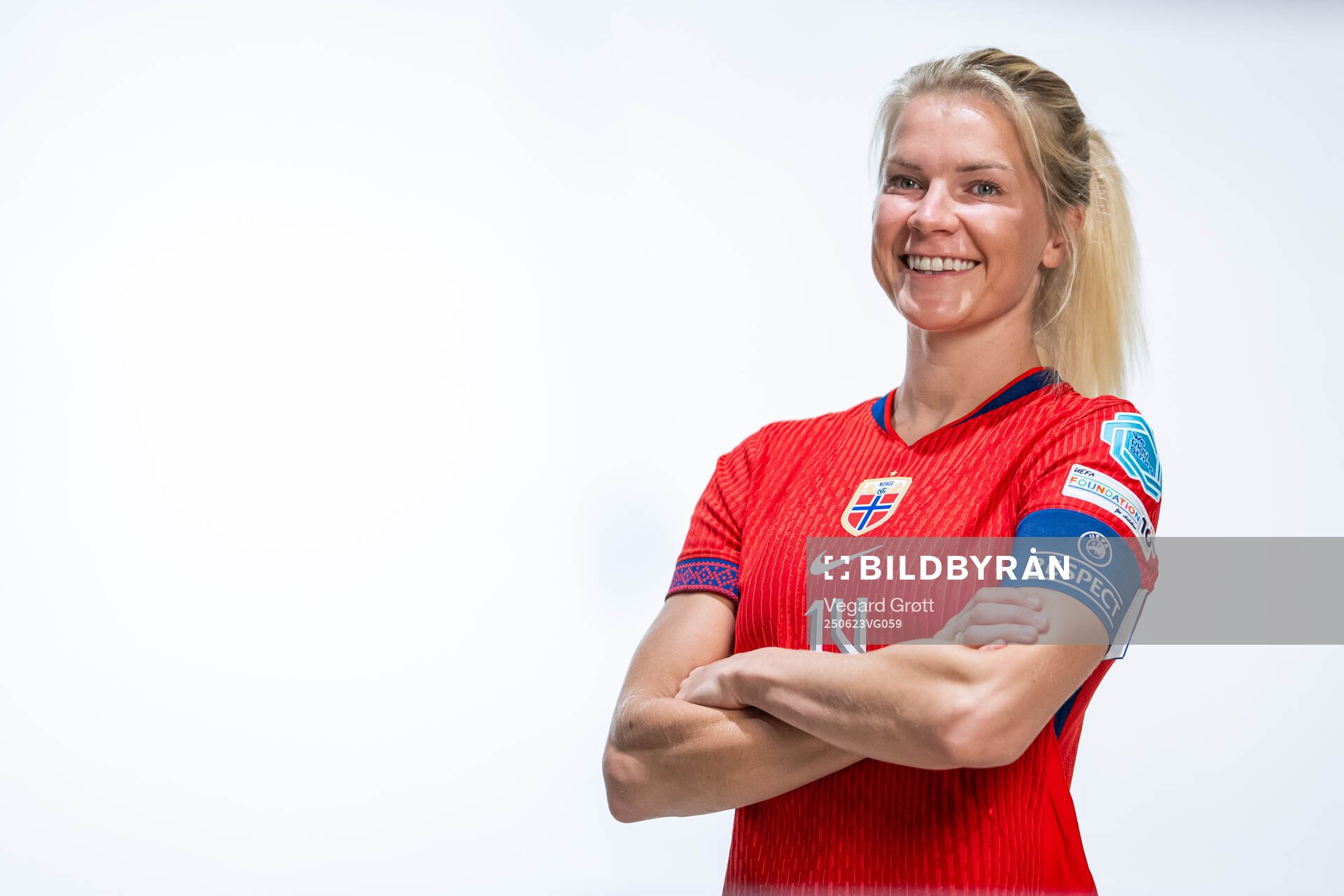 Ada Hegerberg of the Norwegian women’s national football