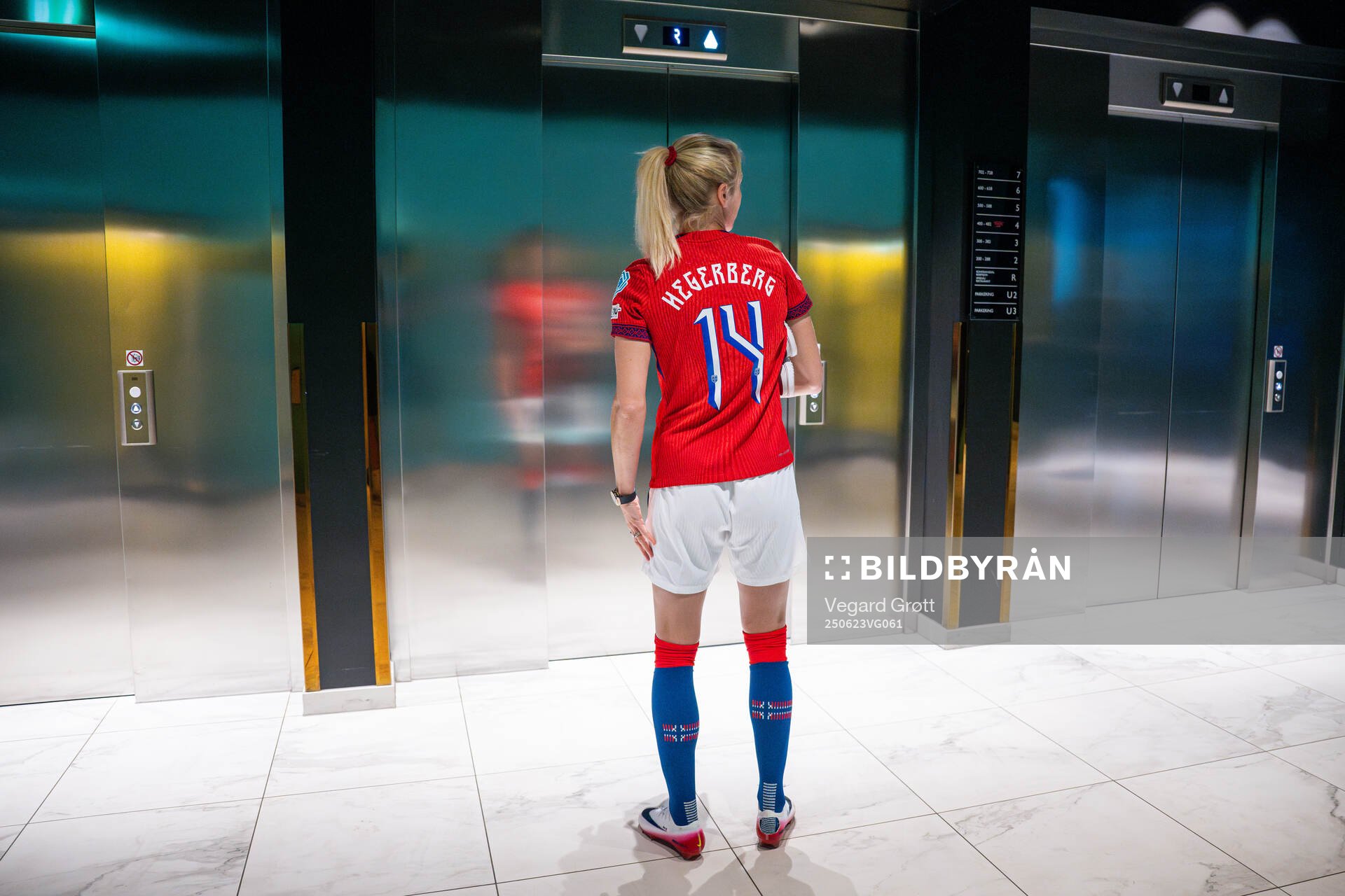 Ada Hegerberg of the Norwegian women’s national football