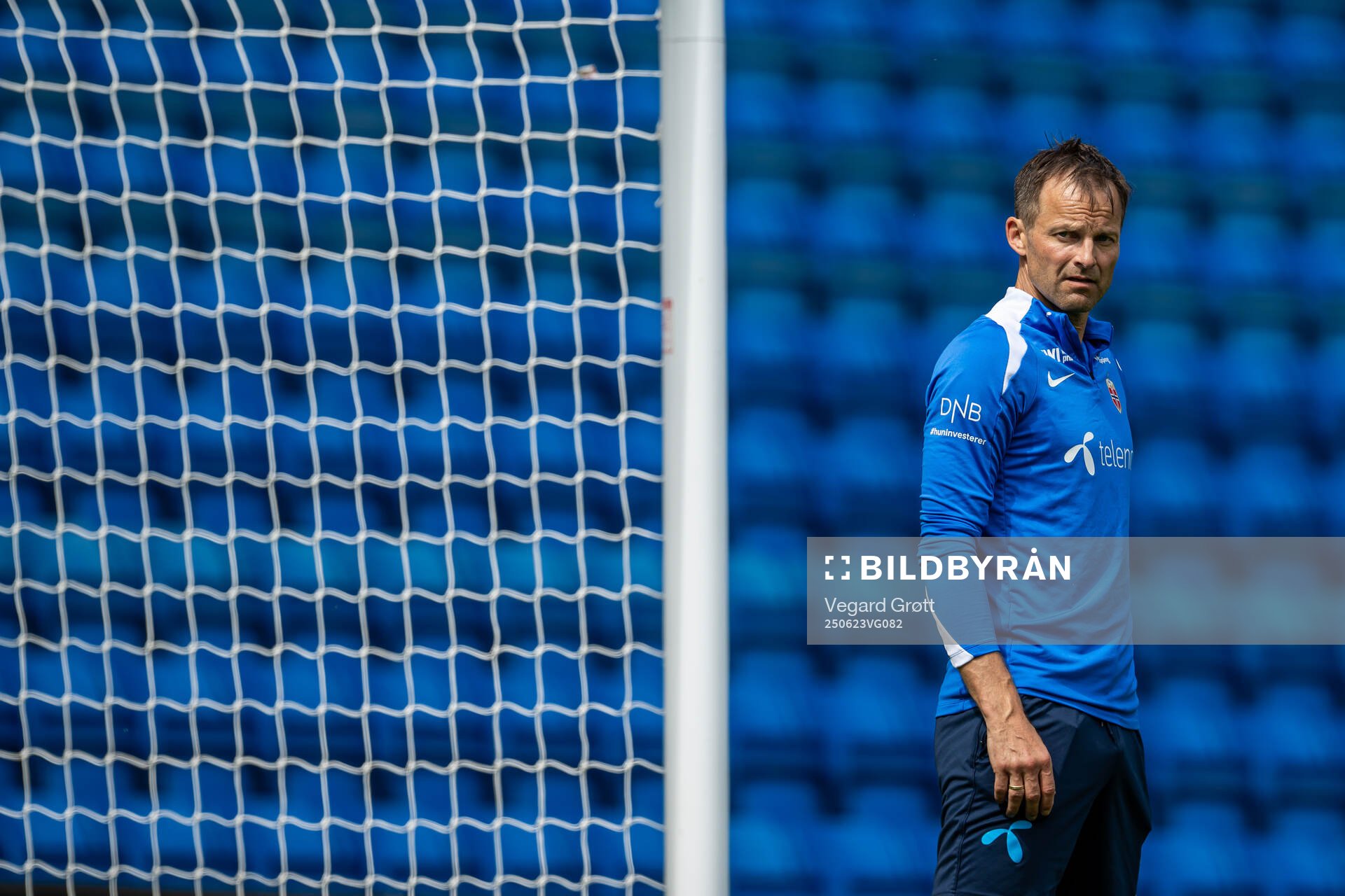 Jon Knudsen, goalkeeper coach of the Norwegian women's