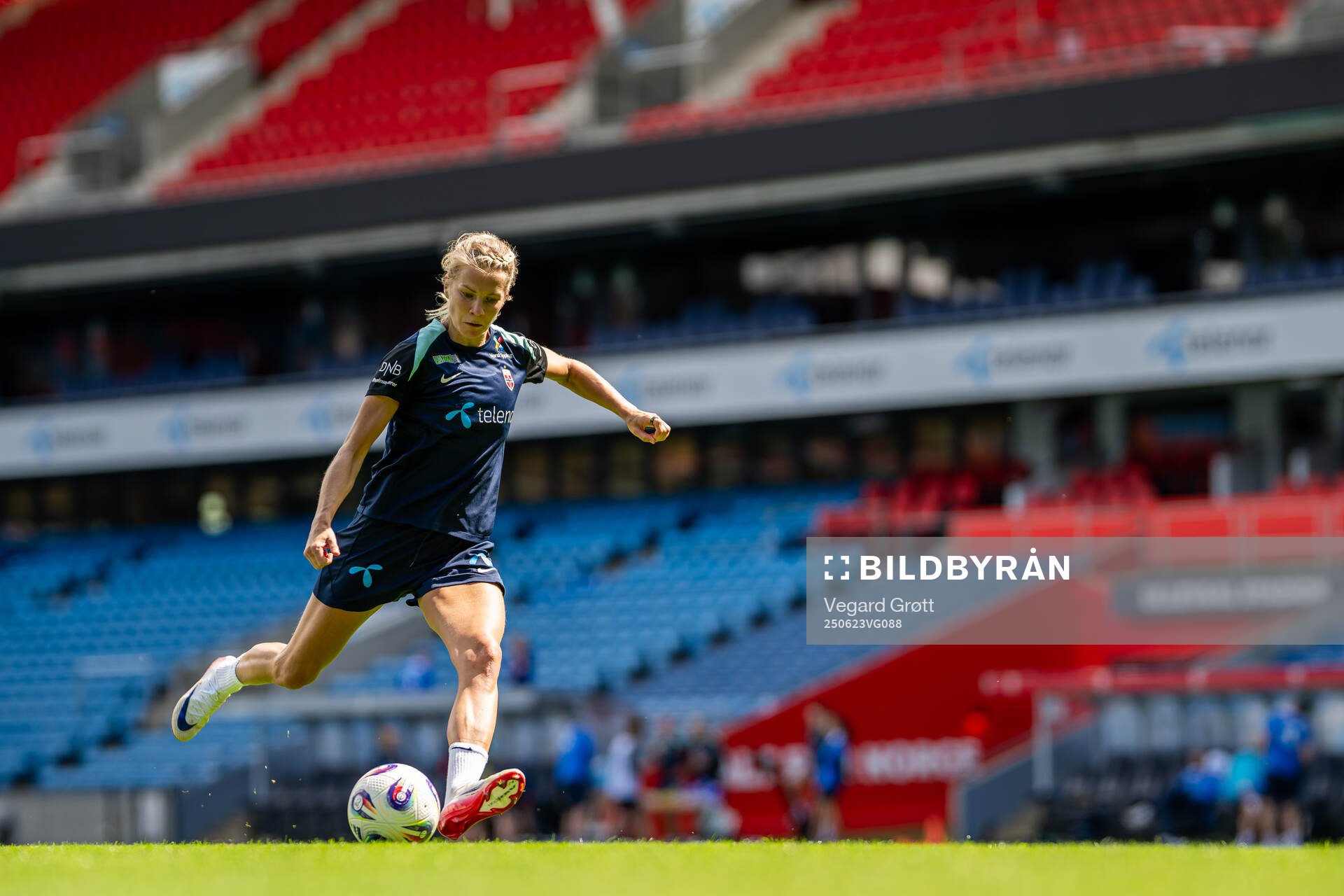 Ada Hegerberg of the Norwegian women's national football