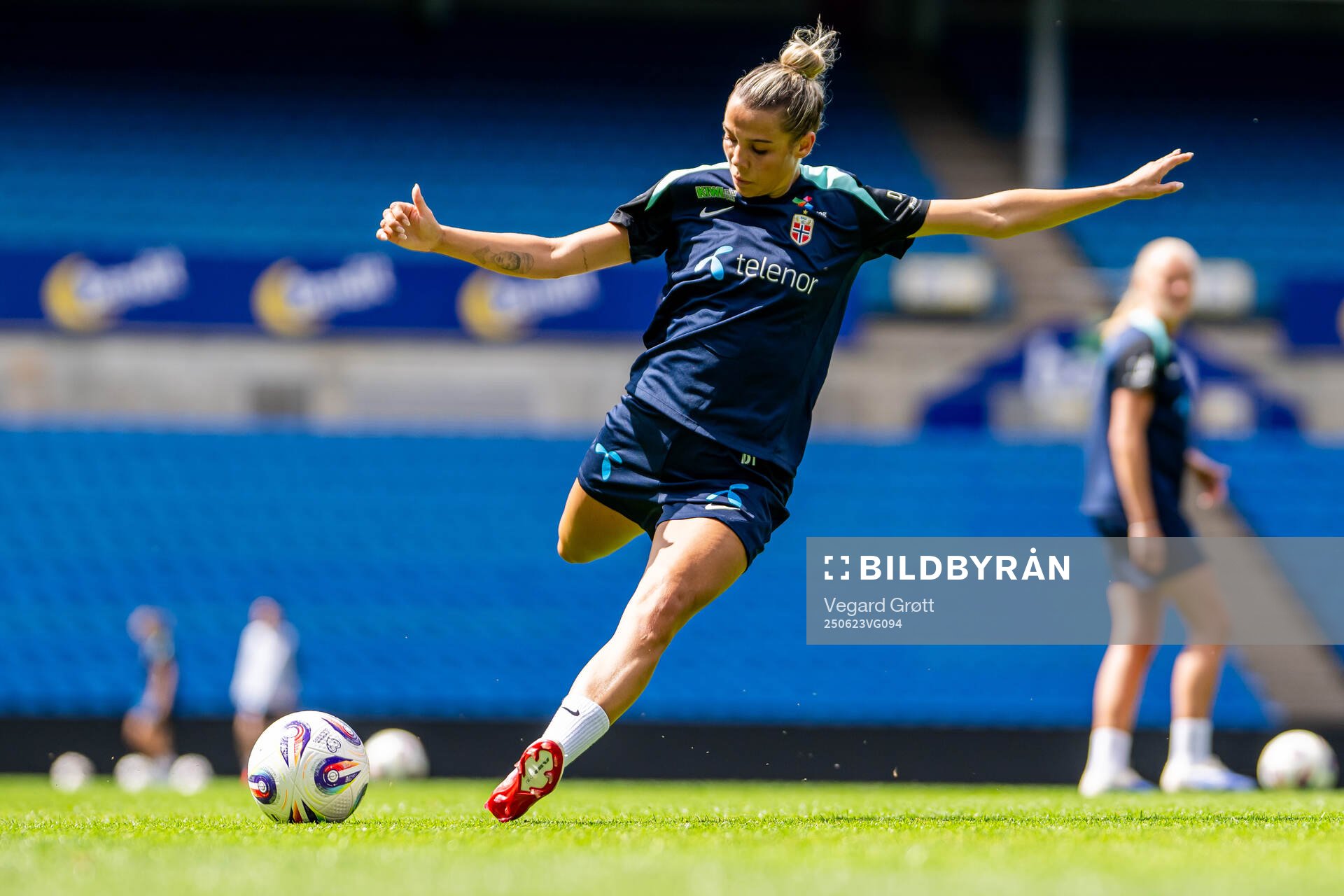 Celin Bizet Dønnum of the Norwegian women's national