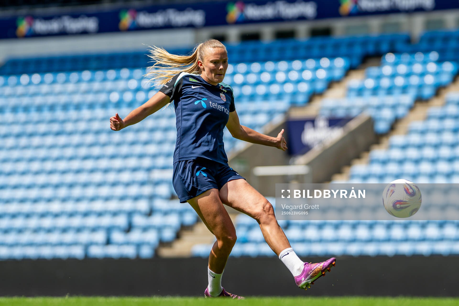 Synne Sofie Kinden Jensen of the Norwegian women's national