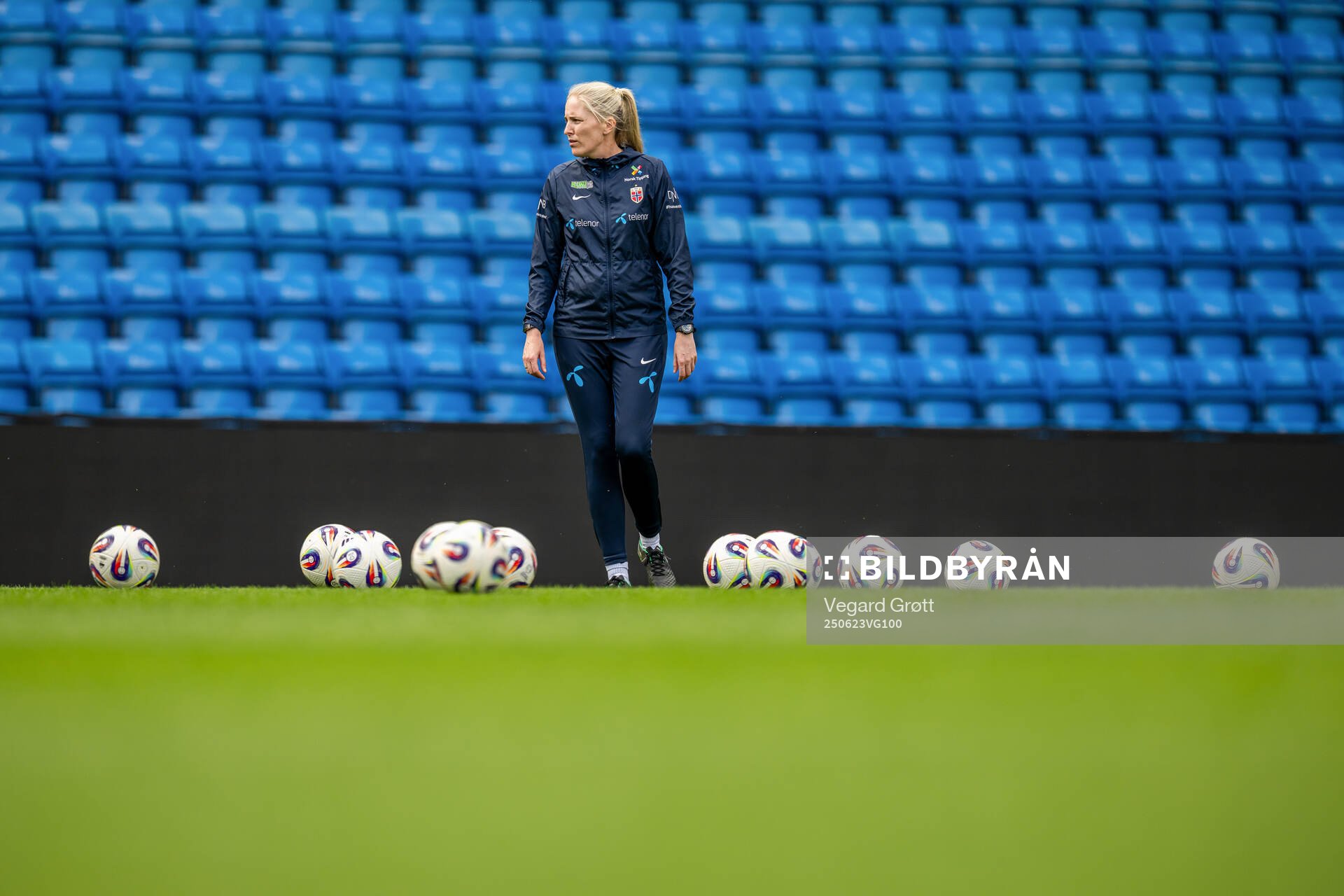 Gemma Grainger, head coach of the Norwegian women's