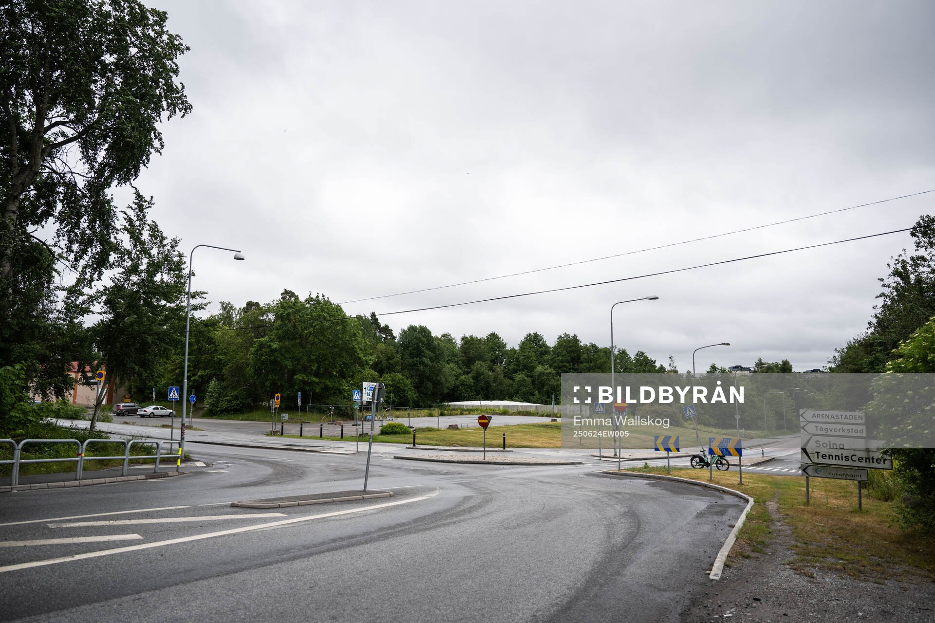 En generell vy över platsen där AIK Fotbolls nya