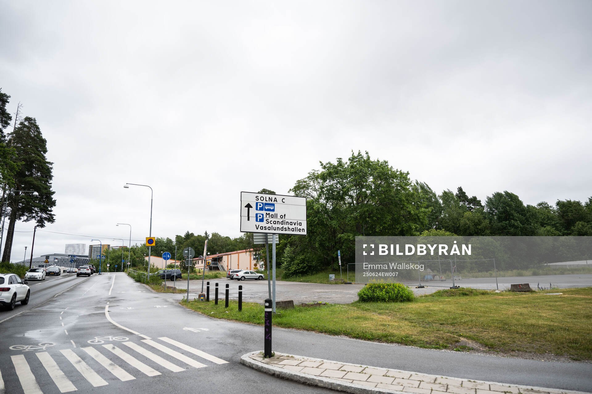 En generell vy över platsen där AIK Fotbolls nya