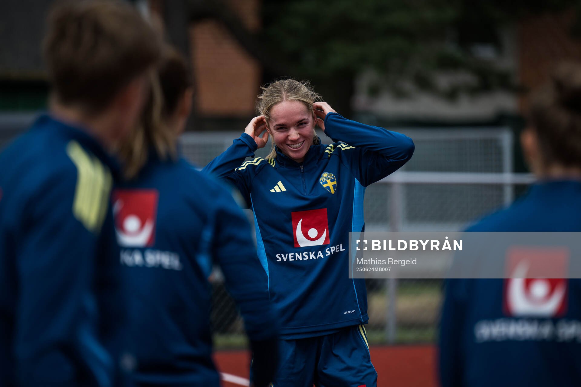 Hanna Lundkvist of the Swedish women's national football
