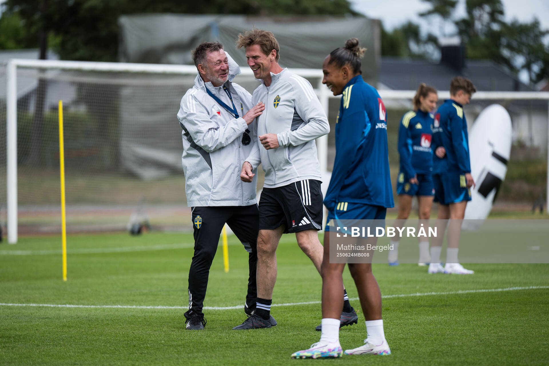 Head coach Peter Gerhardsson and sports psychologist Rasmus