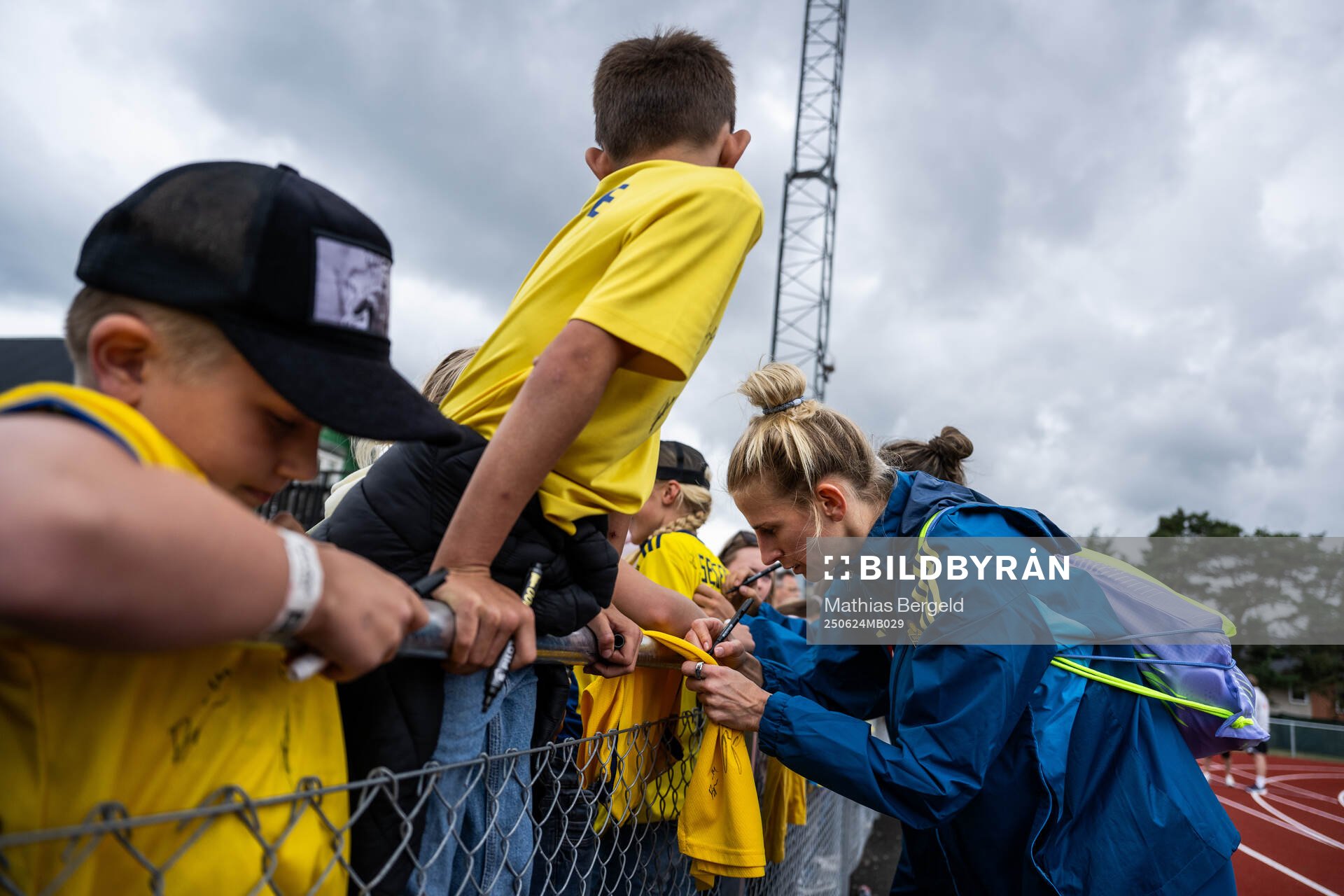 Sofia Jakobsson of the Swedish women's national football