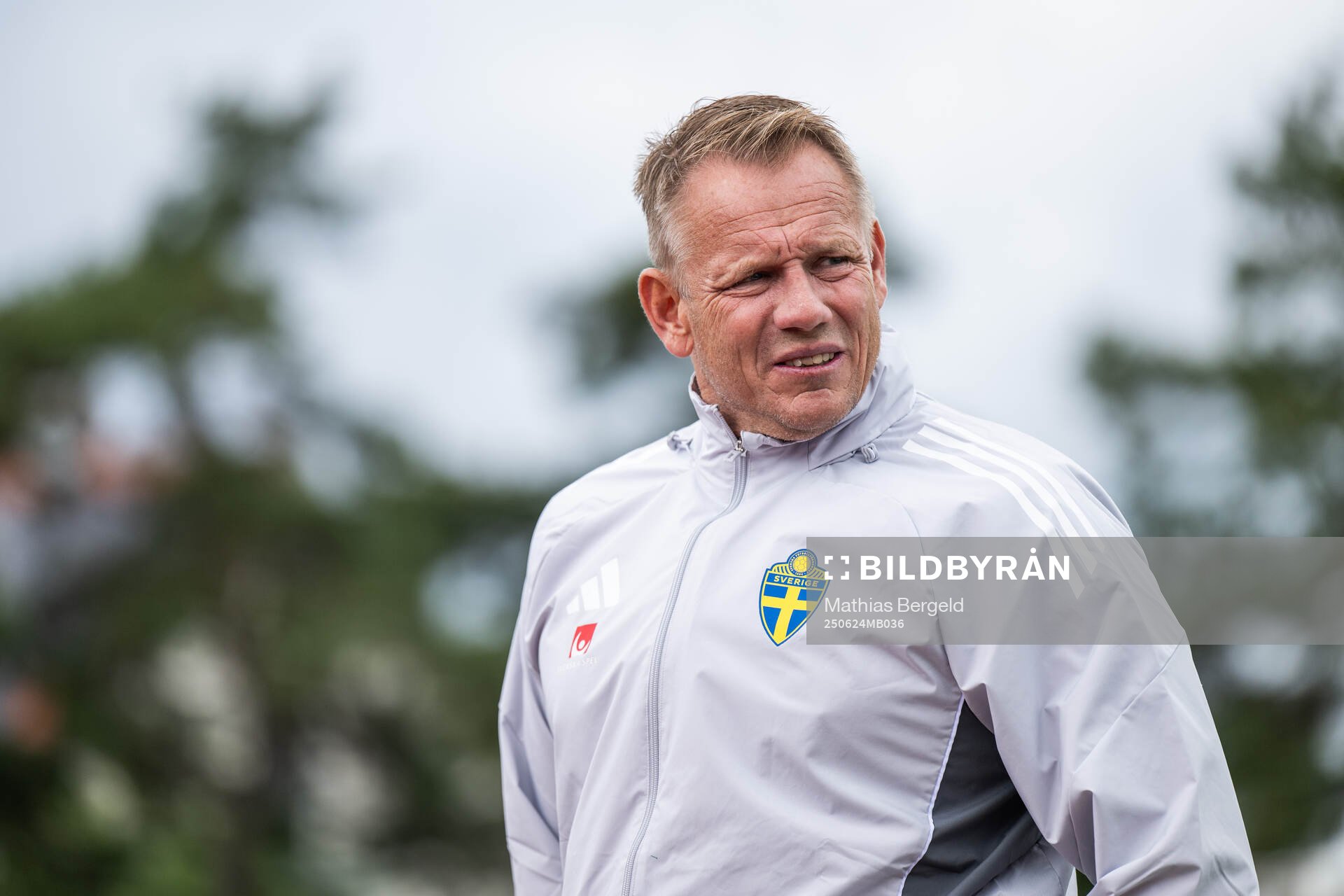 Head of security Stefan Dejemyr of the Swedish women's