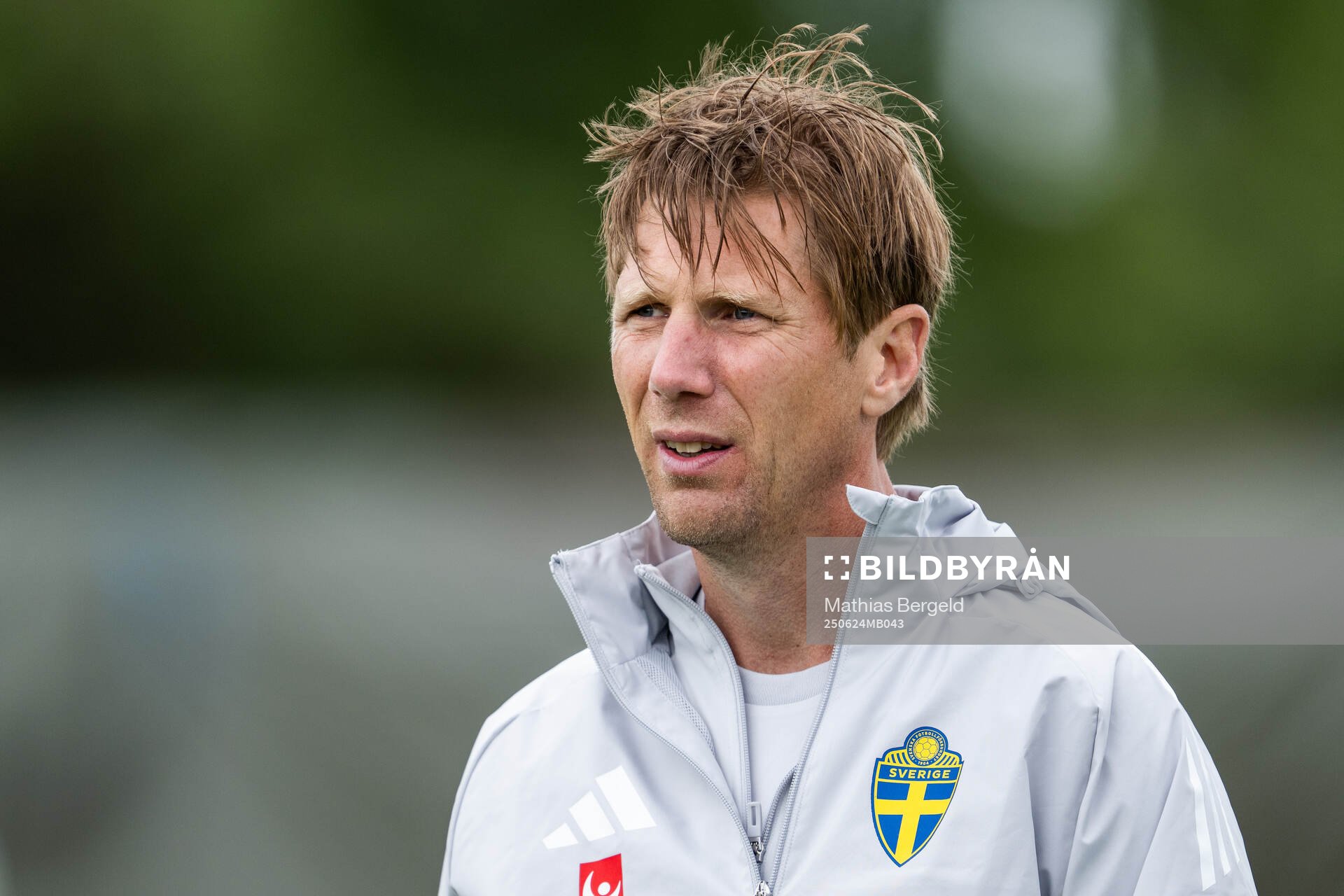 Sports psychologist Rasmus Liljeblad of the Swedish women's