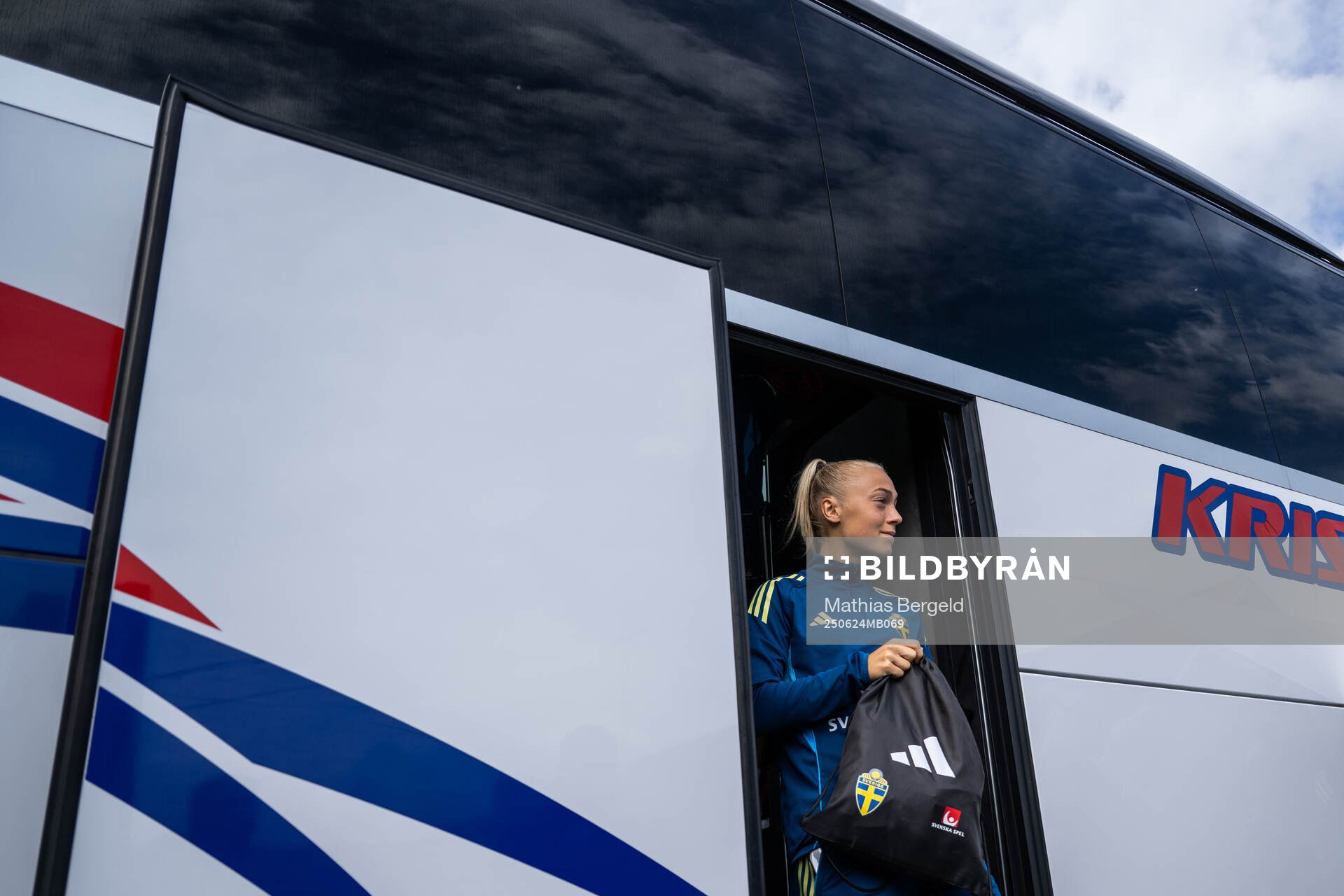 Hanna Bennison of the Swedish women's national football team