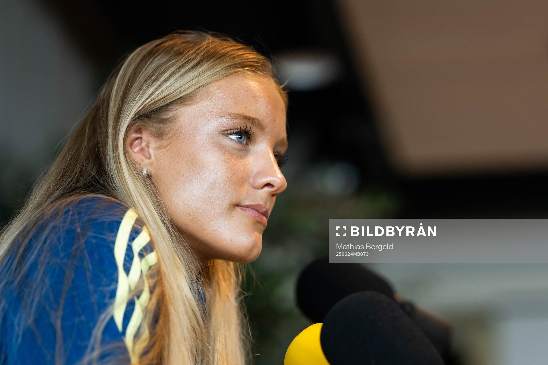 Smilla Holmberg of the Swedish women's national football