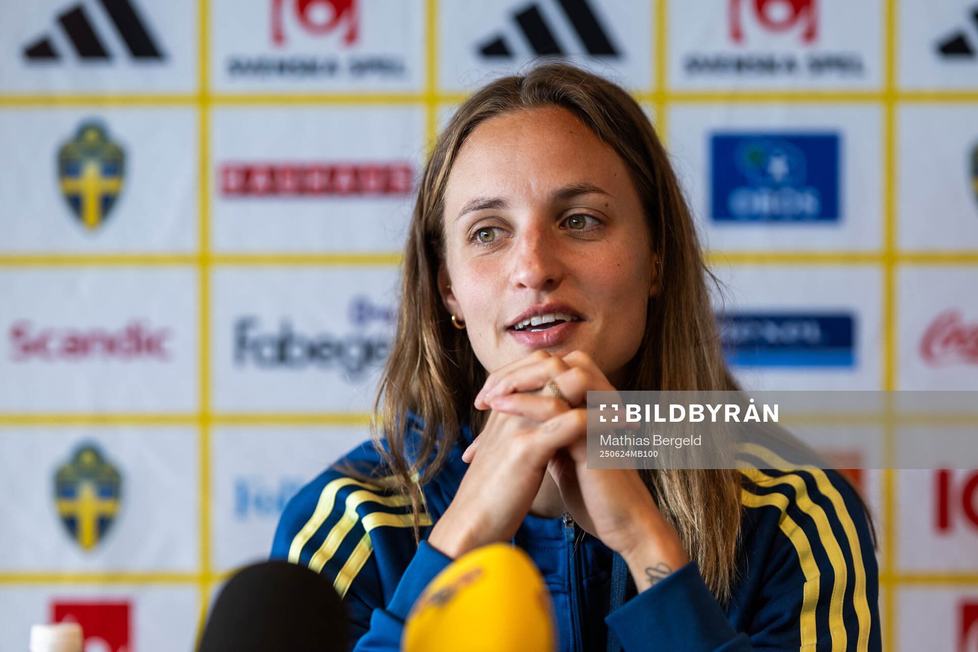 Nathalie Björn of the Swedish women's national football