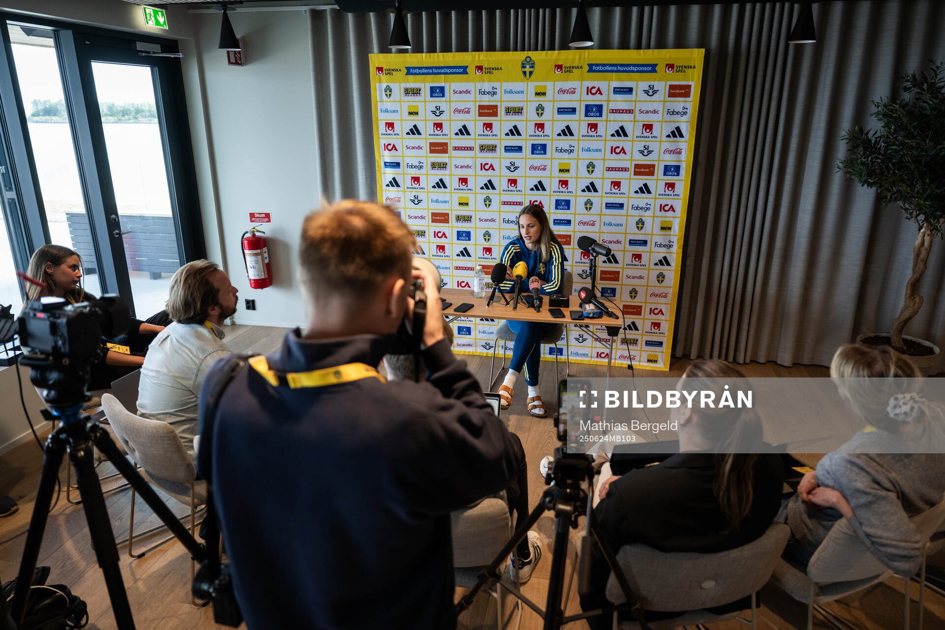 Nathalie Björn of the Swedish women's national football
