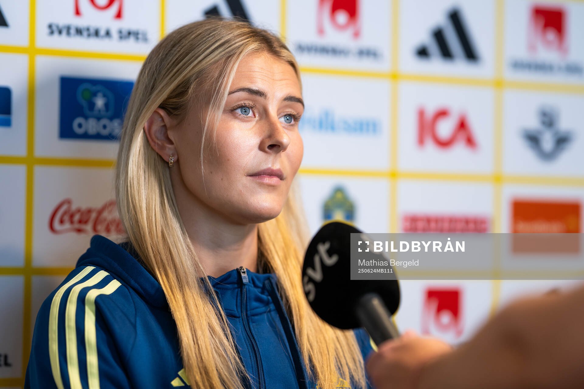 Amanda Nildén of the Swedish women's national football team
