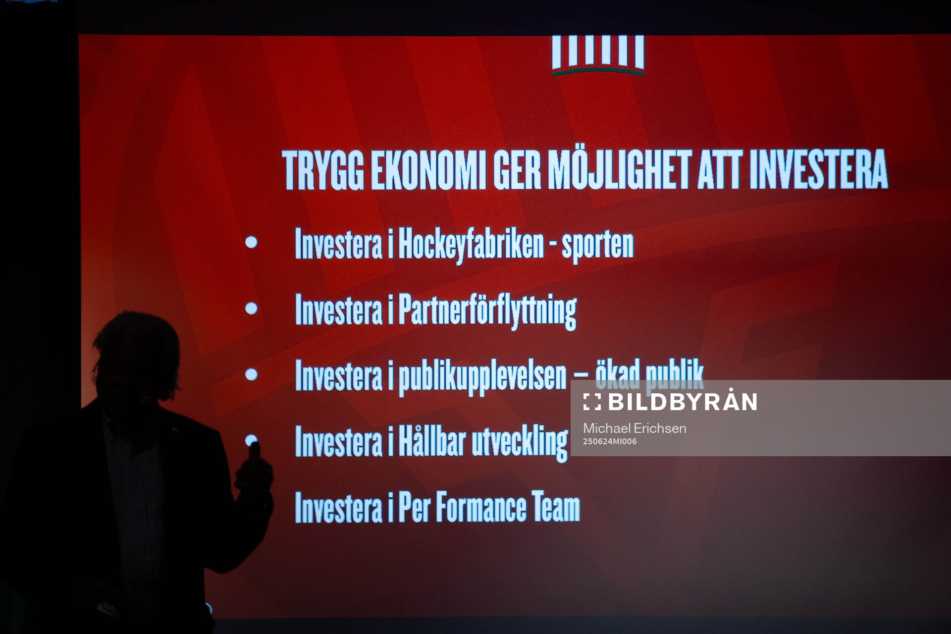 Frölundas ordförande Mats Grauers