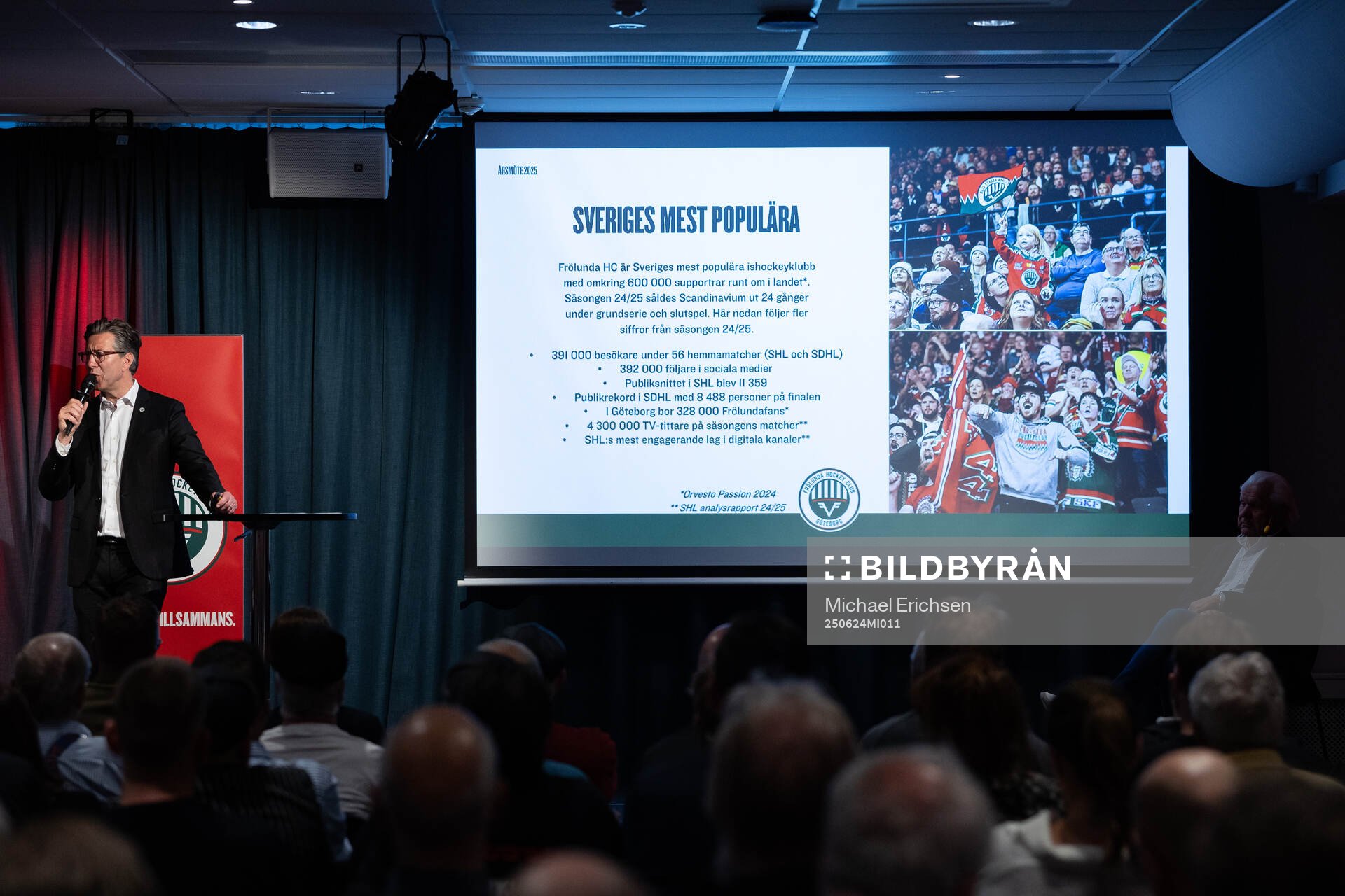 Frölundas klubbdirektör Christian Lechtaler