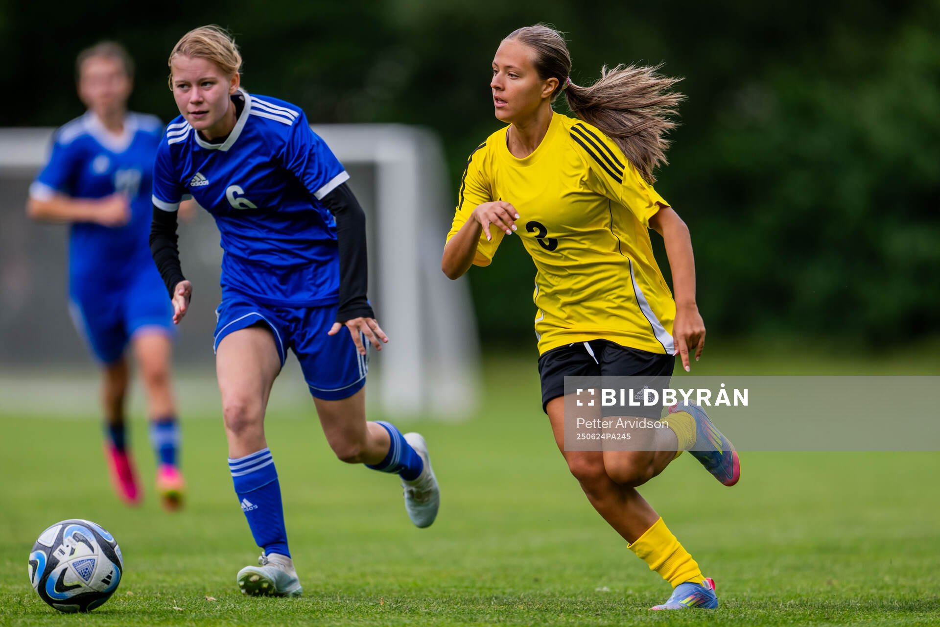 Elsa Nyberg, Färjestadens GOIF och Tamina Durakovic, QBIK