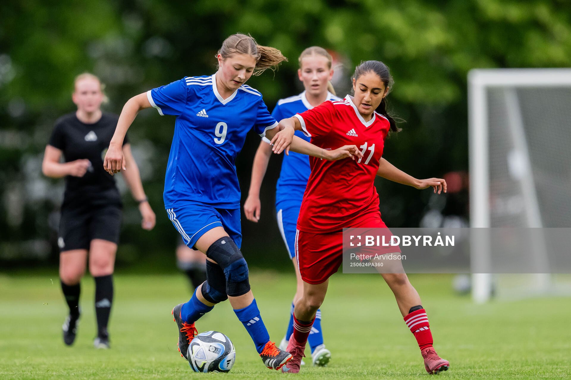 Zoey Brodd, IFK Östersund och Hamasa Durrani, IK Brage