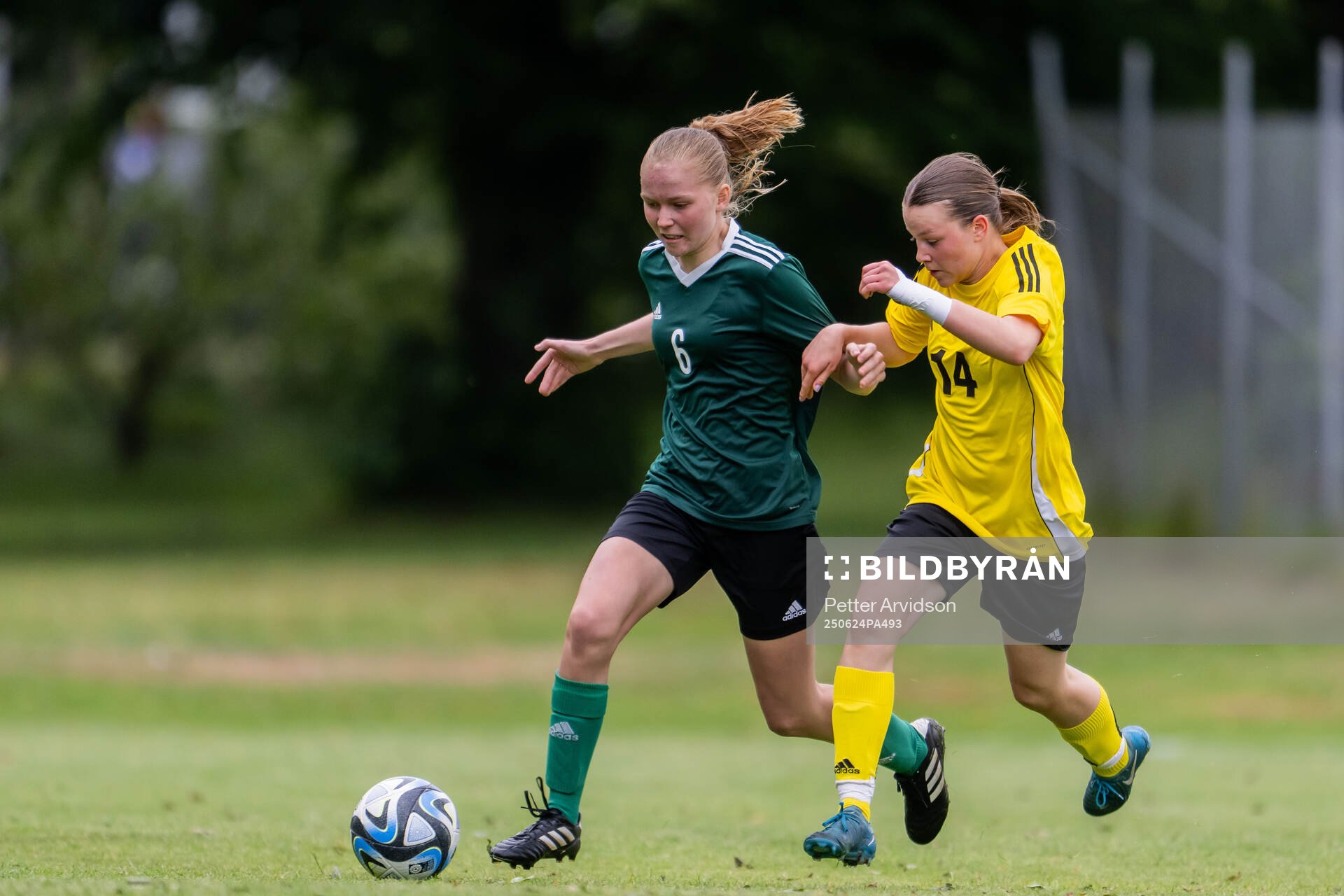 Karla Krantz, Enskede IK och Elin Thunell, Islingby IK