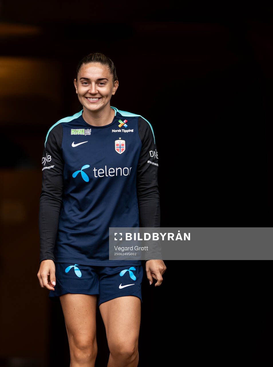 Vilde Bøe Risa of the Norwegian women's national football