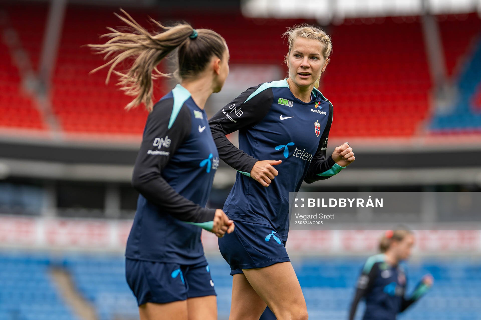 Ada Hegerberg of the Norwegian women's national football