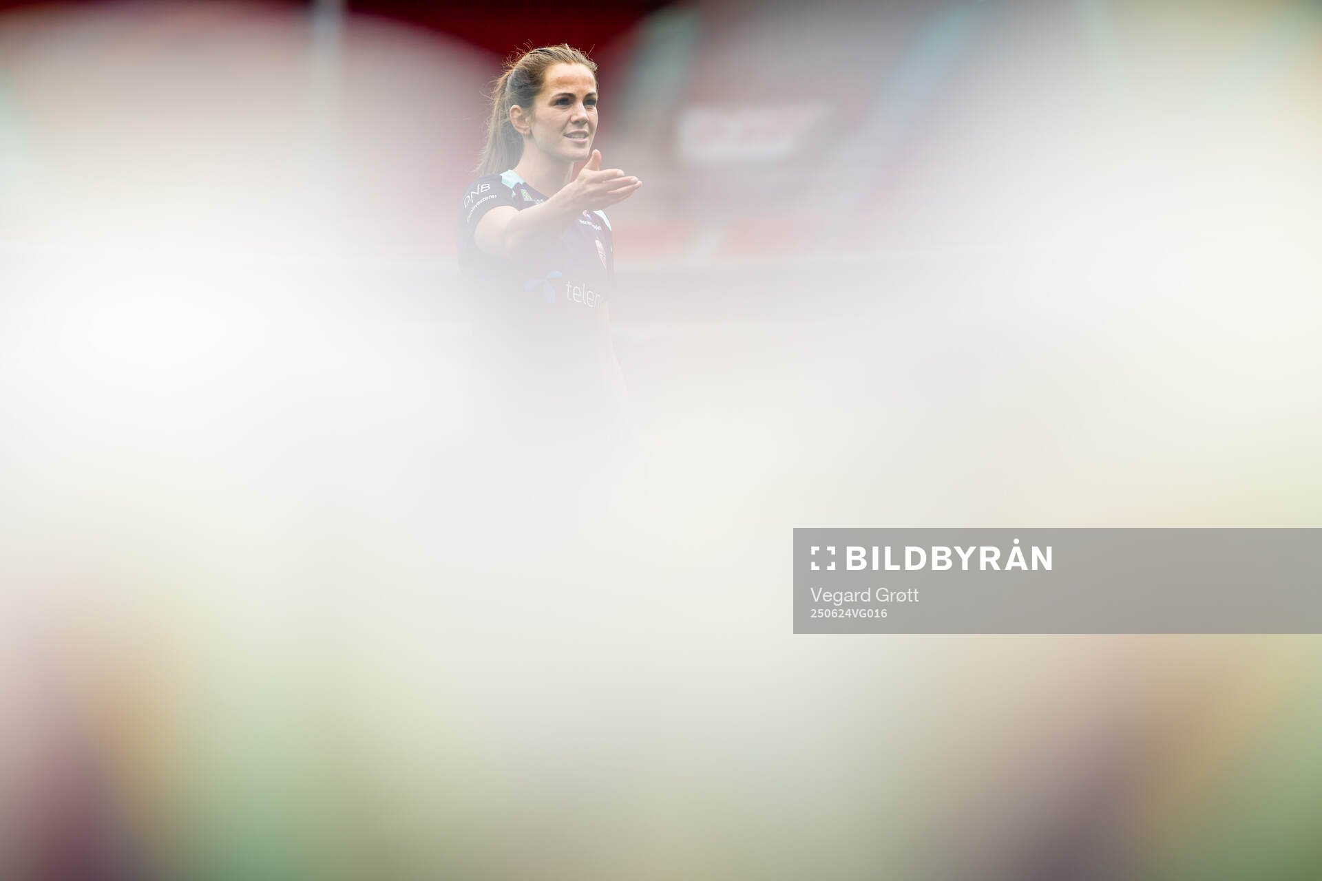 Tuva Hansen of the Norwegian women's national football team